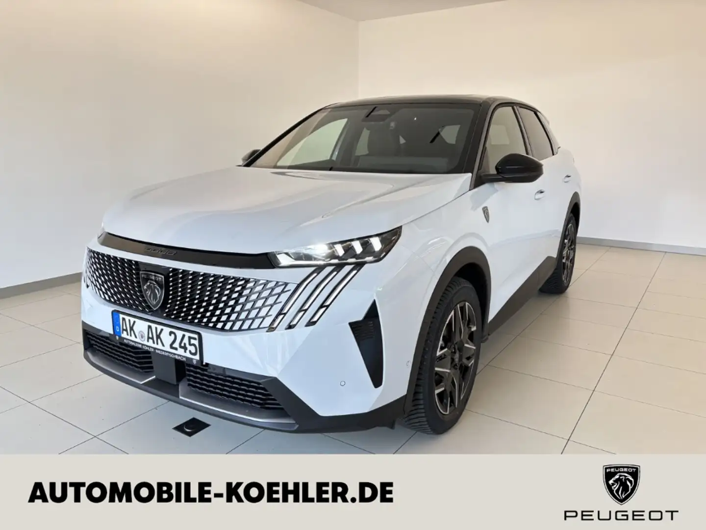 Peugeot 3008 GT HYBRID e-DSC6 KOMFORT & SOUND-AIR-PAKET Weiß - 1