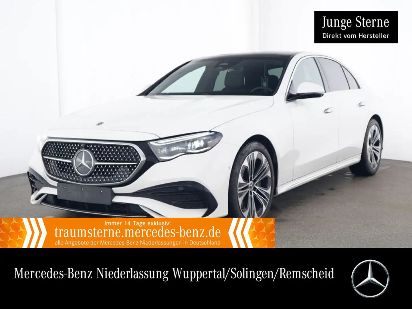 Mercedes-Benz E 450 d 4M AMG 360° Pano Distr. Spurhalt-Ass PTS Alb - 1