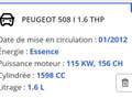 Peugeot 508 1.6i Allure Auto - thumbnail 9