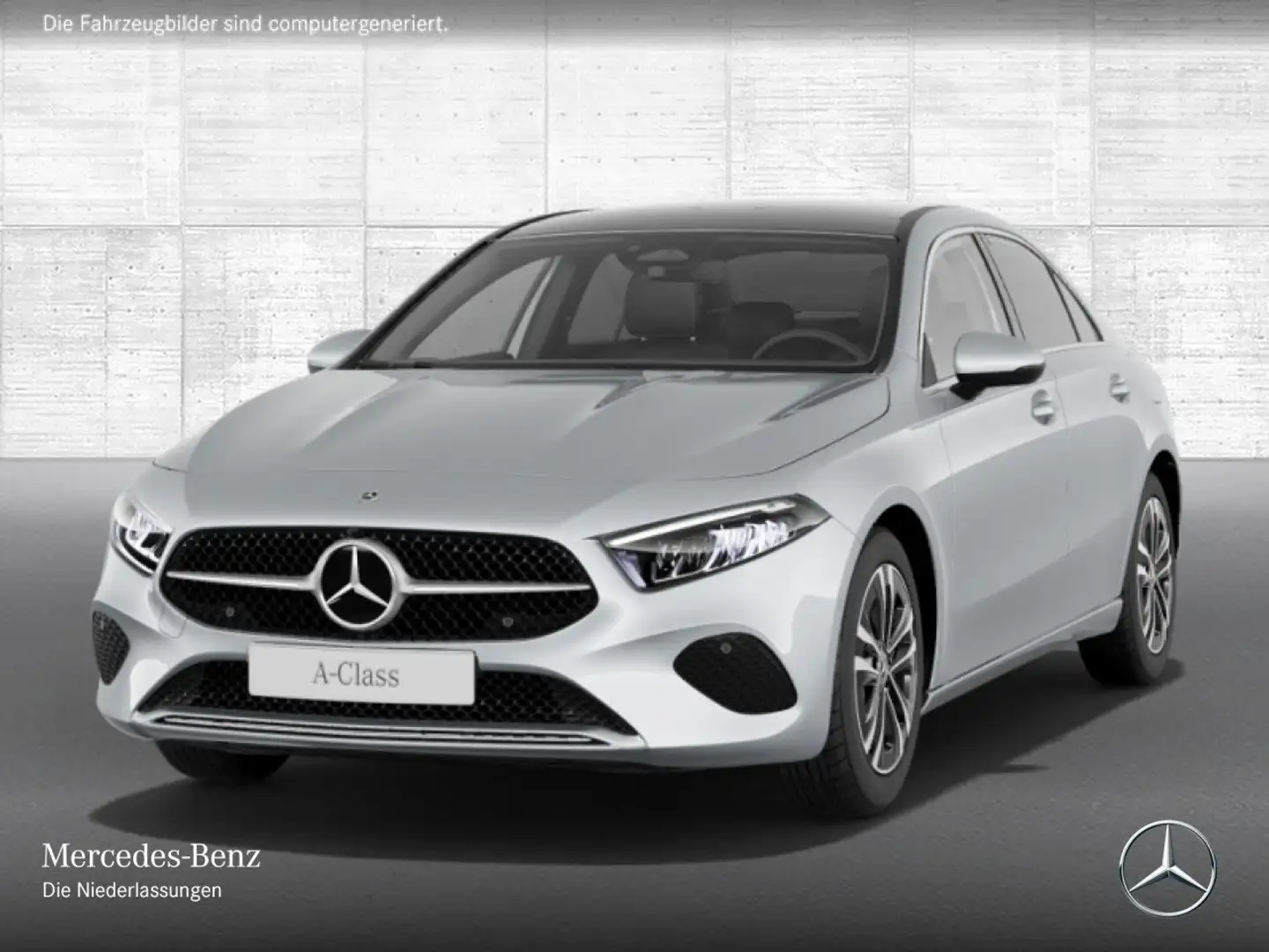 Mercedes-Benz A 180 Lim PROGRESSIVE+PANO+LED+KAMERA+7G Silber - 2