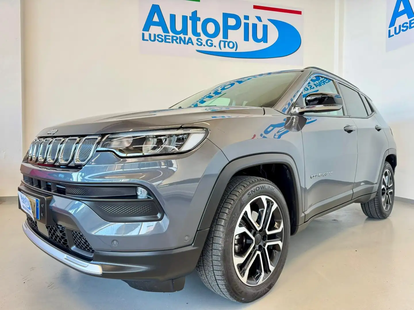 Jeep Compass Compass II 2021 1.6 mjt Limited 2wd 130cv Grijs - 2