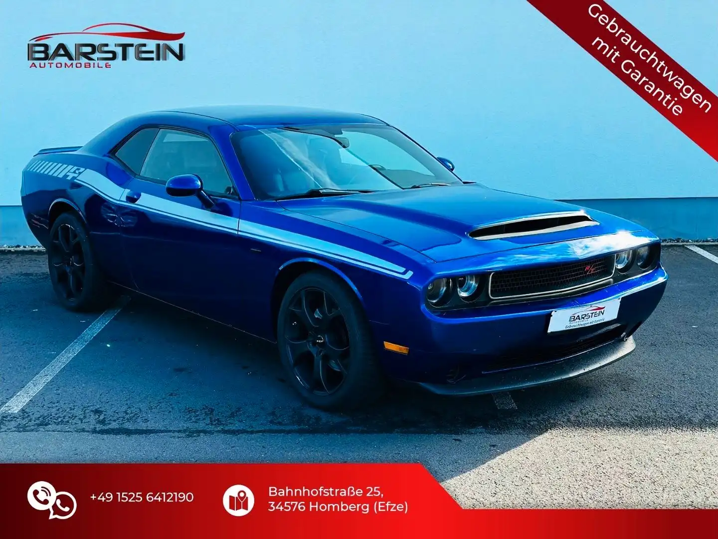 Dodge Challenger V6/Automatik/Leder/Sitzheizung Azul - 1