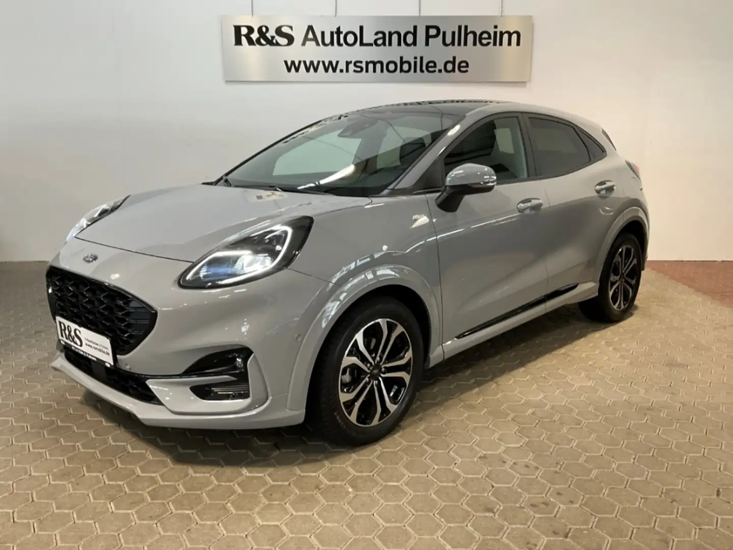 Ford Puma ST- Line X Pano-Dach. Winter-P. Rückf. Navi. PDC Gris - 1