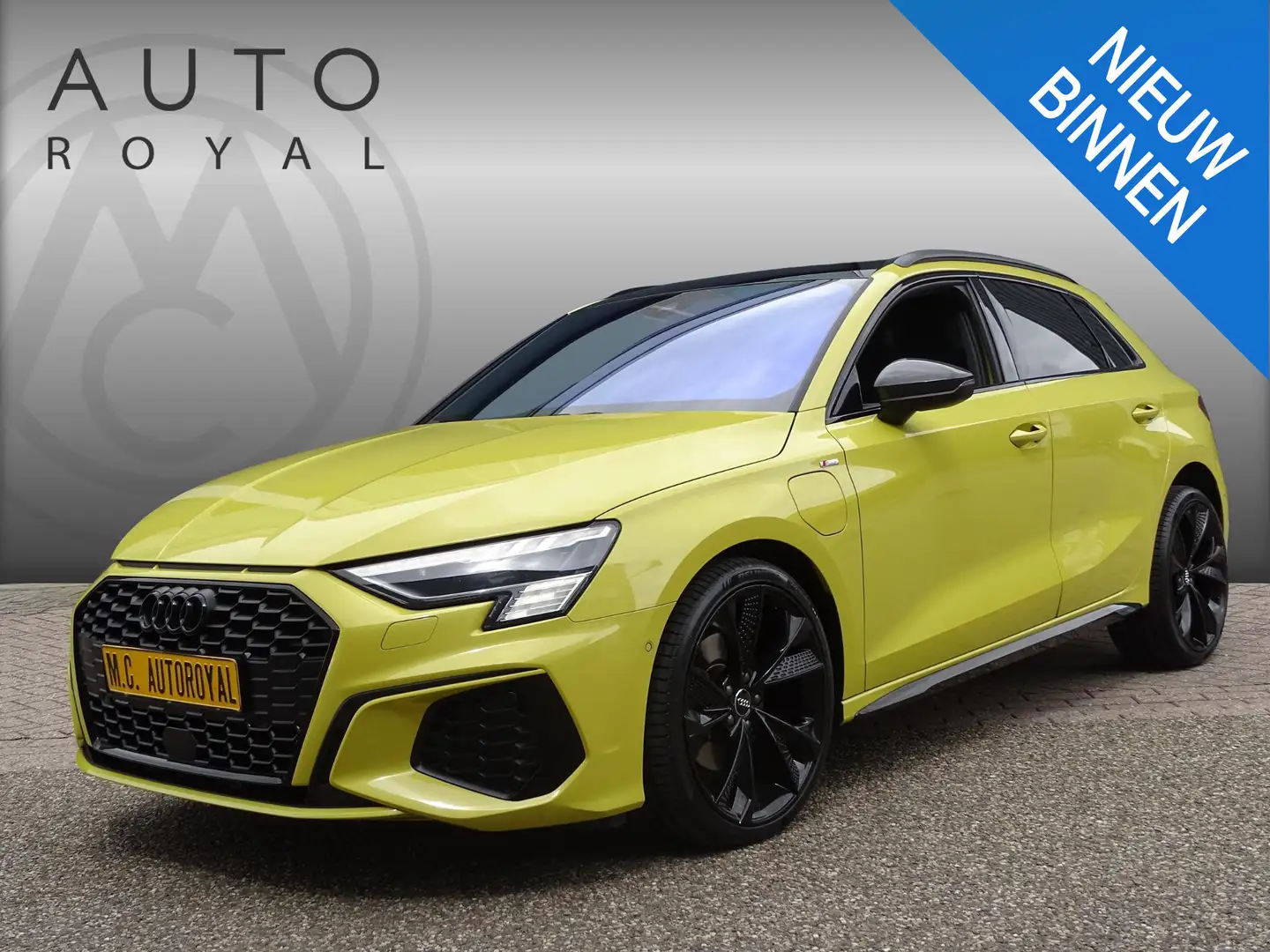 Audi A3 Sportback competition 40 tfsi E-TRON|RS3 STOELEN|N Geel - 1