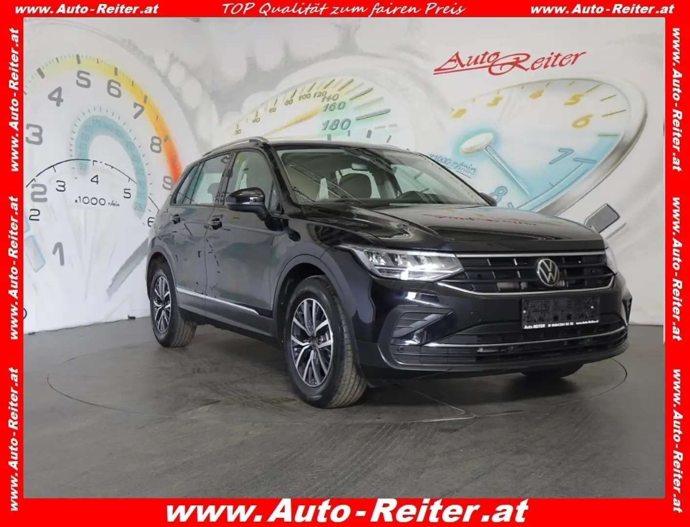 Volkswagen Tiguan 1,5 TSI ACT Life DSG *ACC, LED, NAVI, PANO* Schwarz - 1