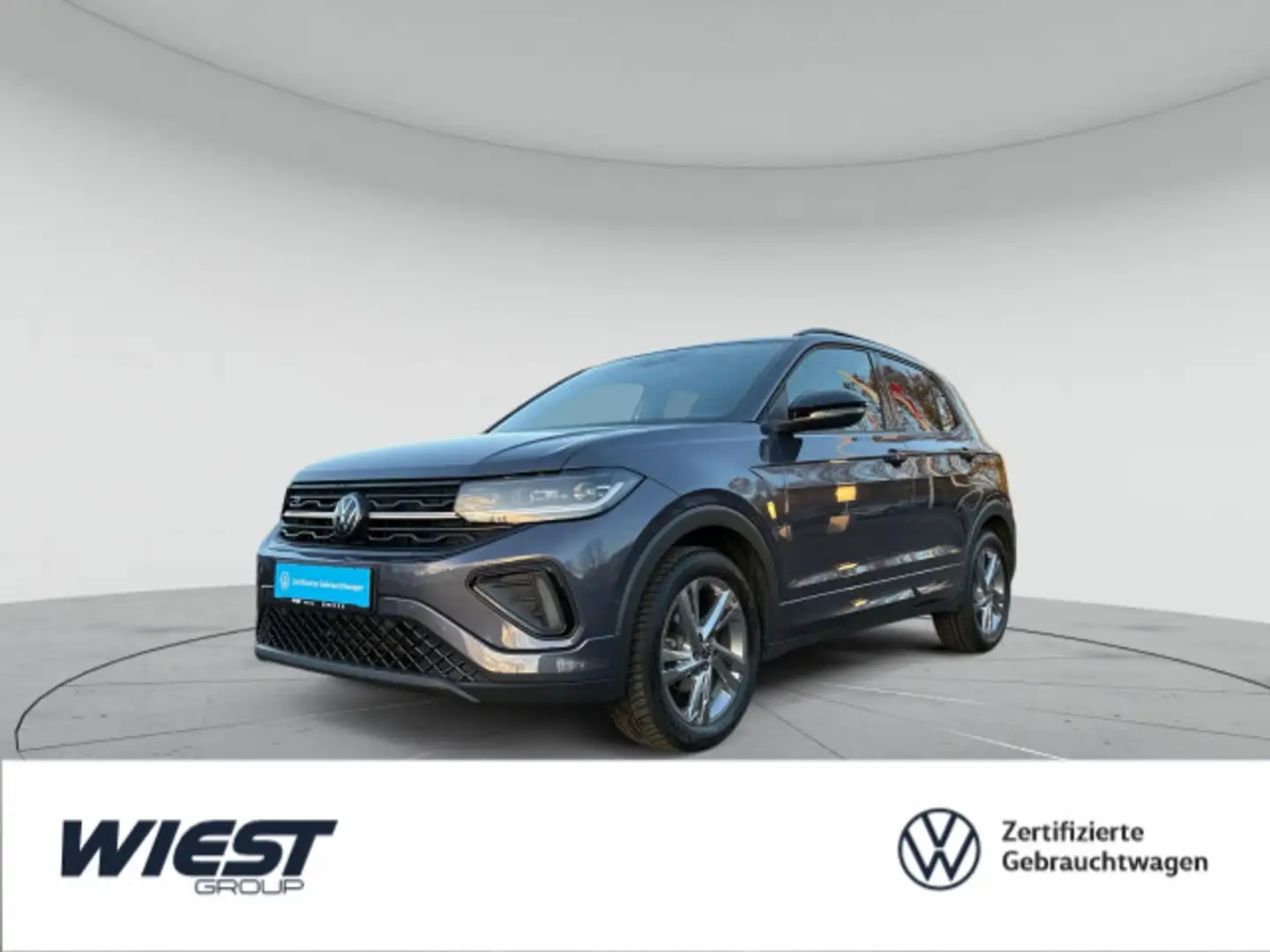 Volkswagen T-Cross 1.5 TSI DSG R-Line "Black Style" Navi Ma Grau - 1