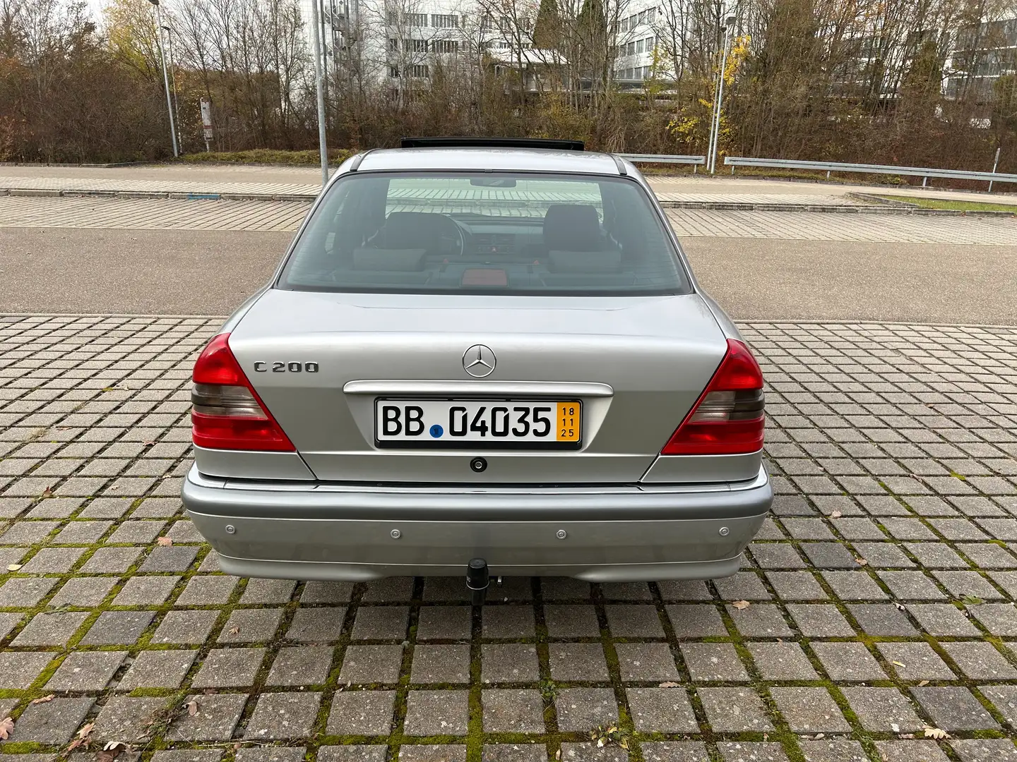 Mercedes-Benz C 200 W202 Elegance, Autom.,Klima, Schiebedach,AHK Серебристый - 2