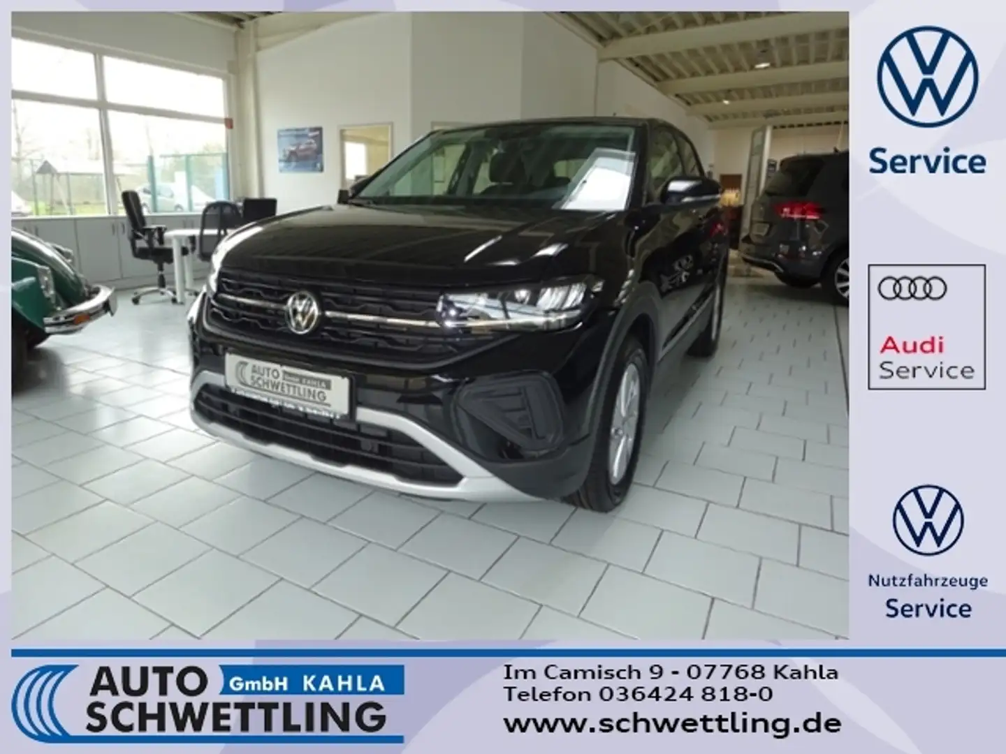 Volkswagen T-Cross 1.0 TSI Life KLIMA LED ALU Noir - 1