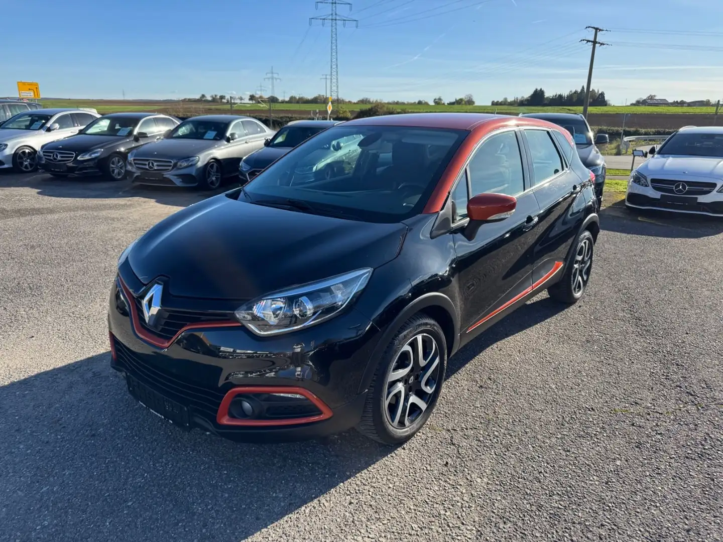 Renault Captur Luxe Automatik Kamera Navi 2.Hand LED Orange - 1