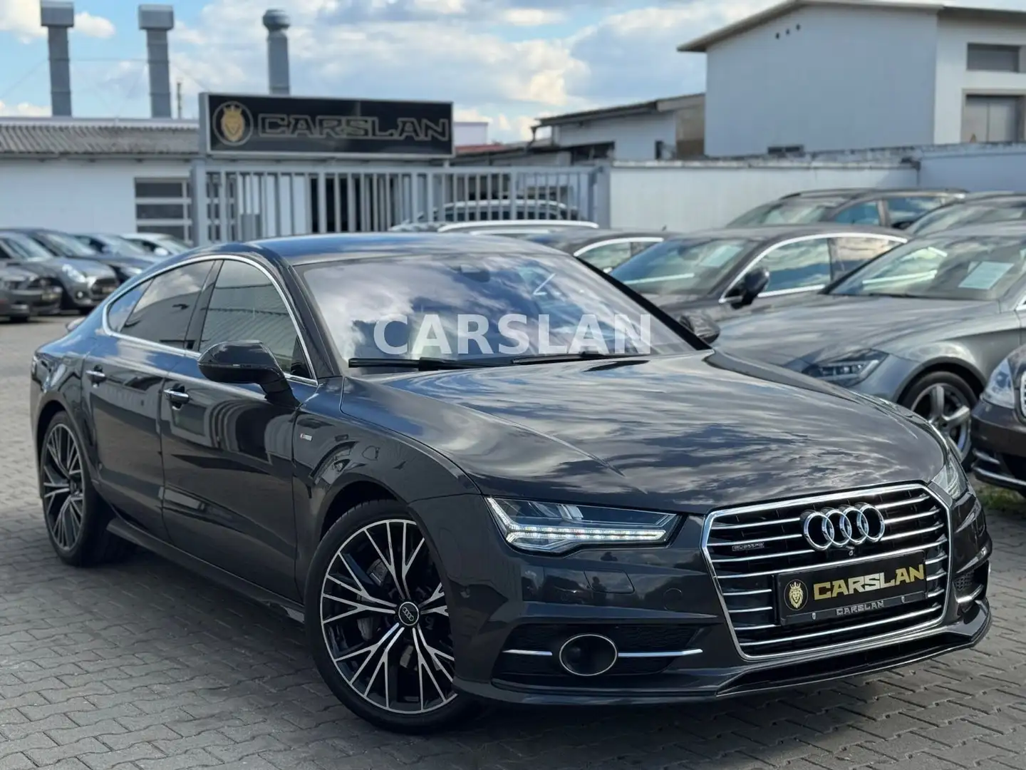 Audi A7 3.0 TDI QUATTRO S LINE NIGHT+HUD+MASSAGE+STHZ Gris - 1