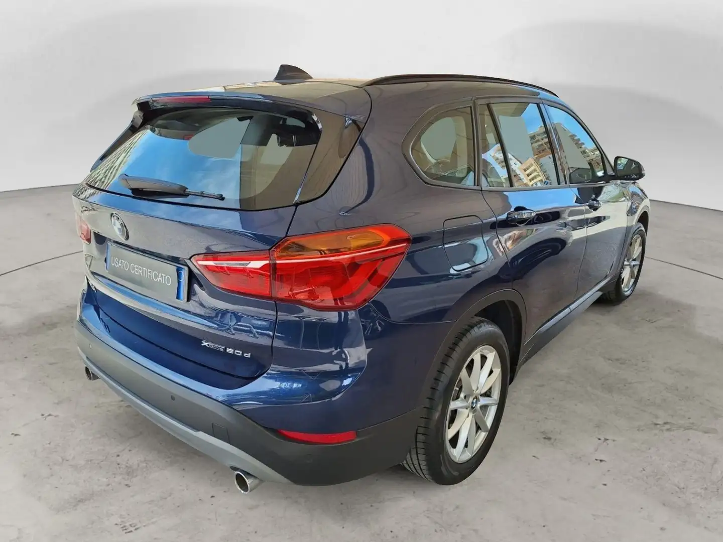 BMW X1 xDrive20d 190 CV Automatica Advantage Blu/Azzurro - 2