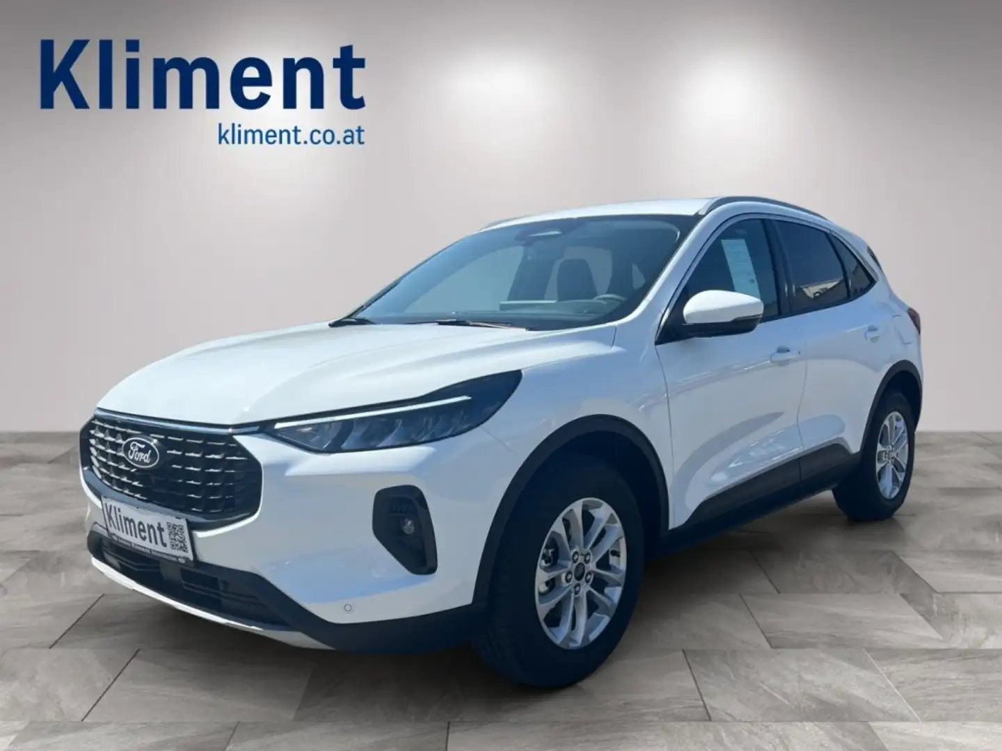 Ford Kuga 2,5 Duratec FHEV Titanium Aut. Weiß - 1