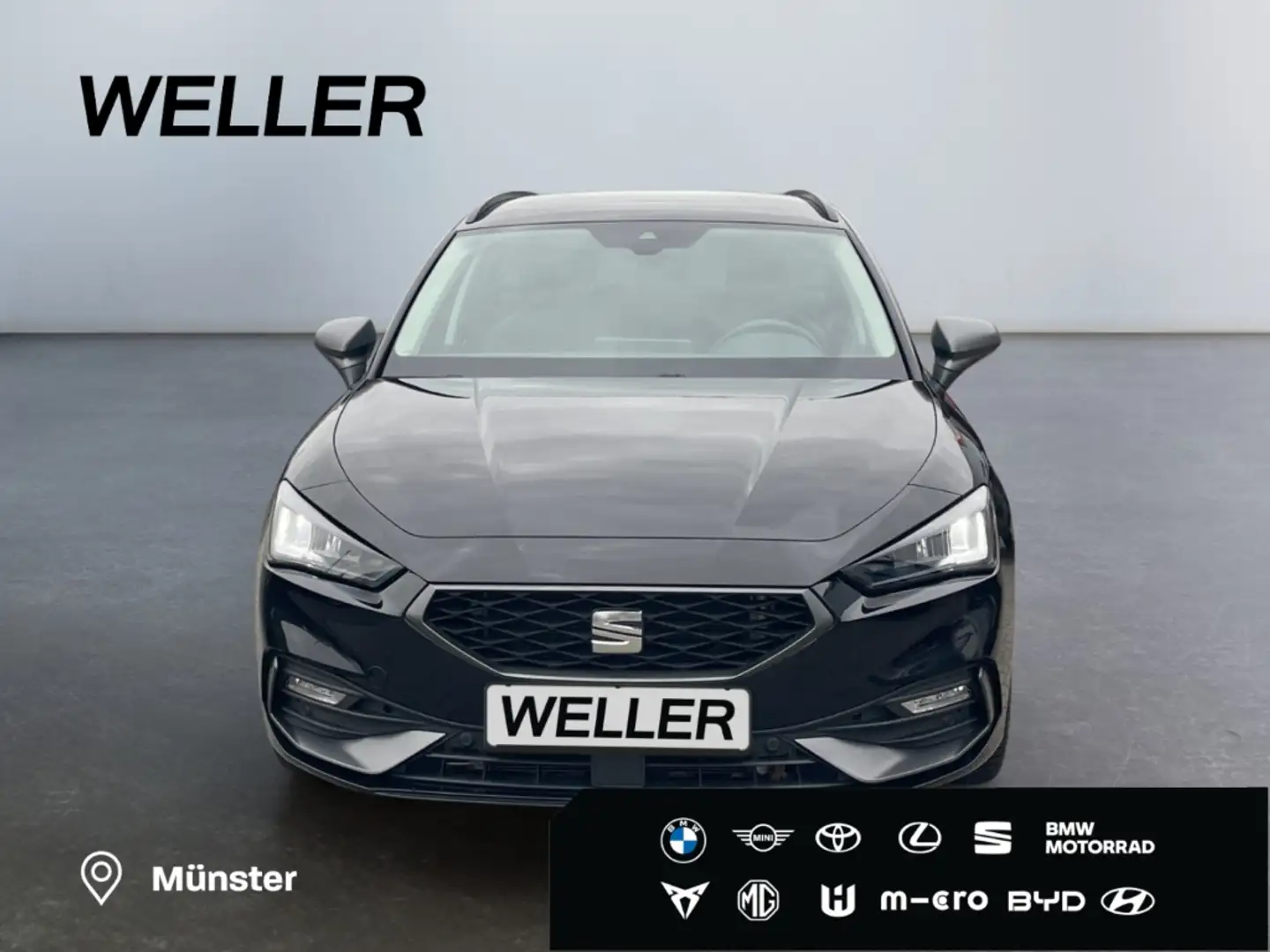 SEAT Leon ST 1.4 e-Hybrid DSG FR *LED*ACC*Kamera*SHZ* Schwarz - 2