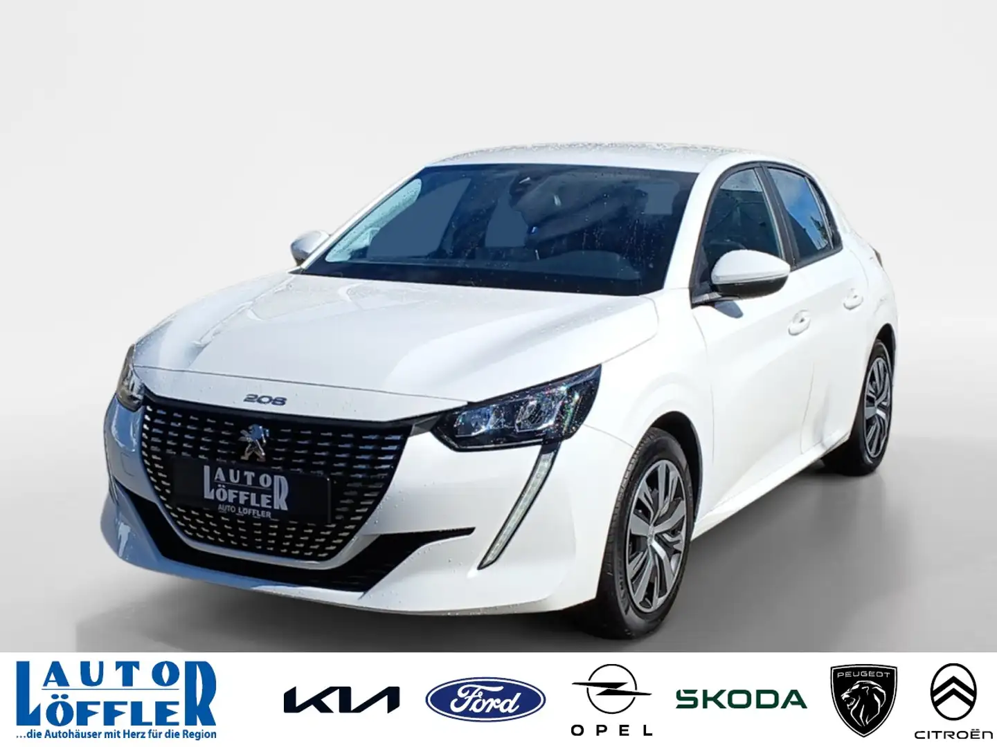 Peugeot 208 Active PDCH´ KLIMA´ RFK´ SHZ´ Klima Blanc - 1