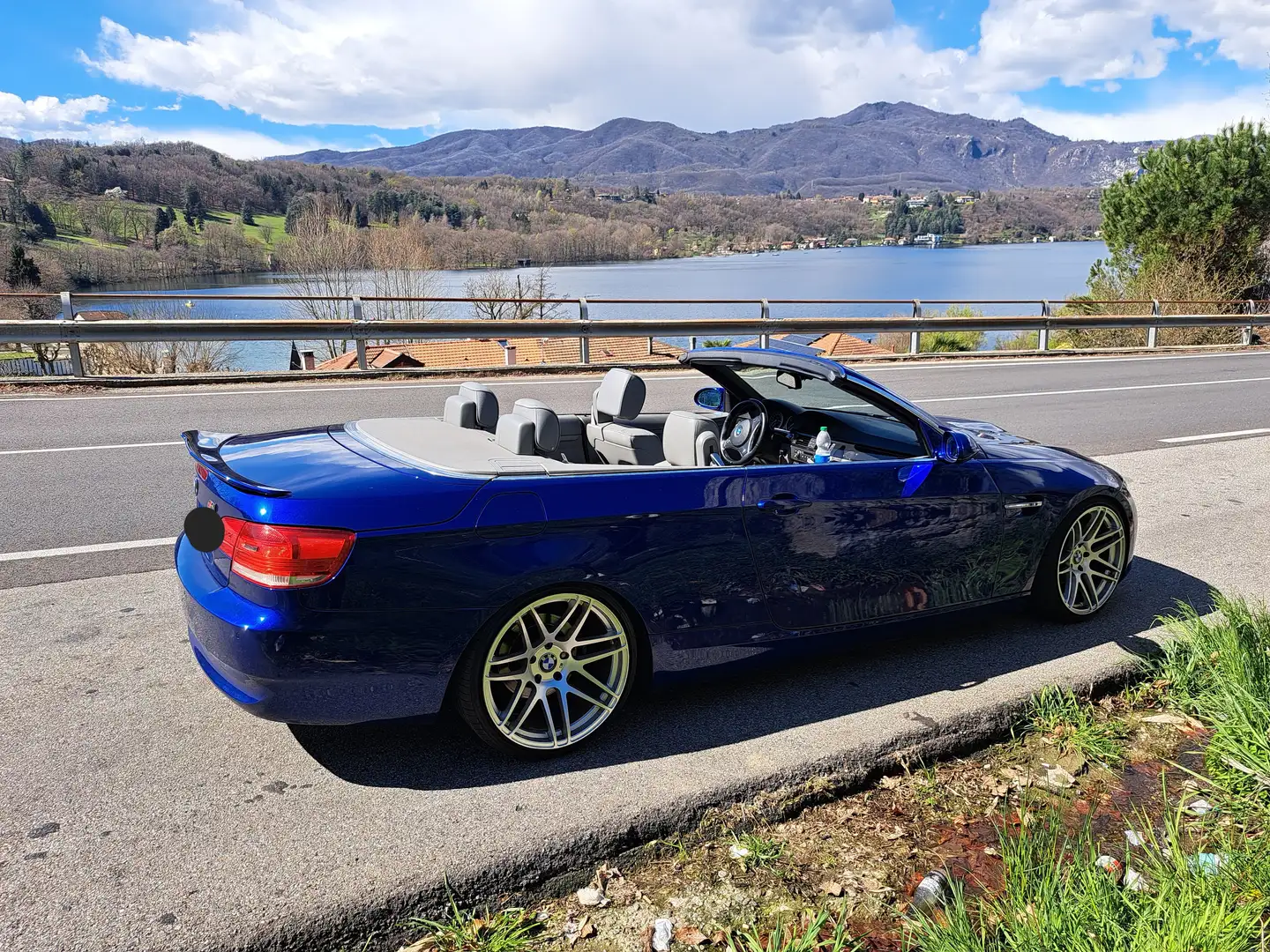 BMW 320 Serie 3 E93 Cabrio 320i Cabrio Msport 170cv Blu/Azzurro - 2