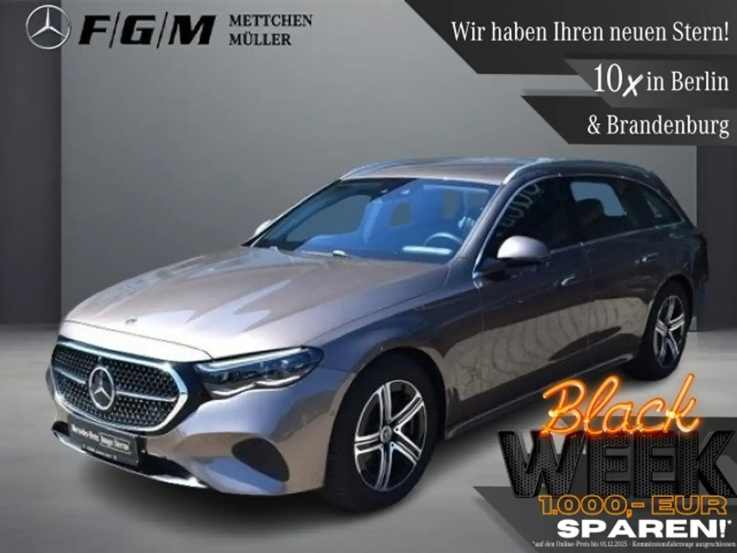 Mercedes-Benz E 220 Td 4M Avantgarde DigiLight|KeyGo|Standhz Braun - 1
