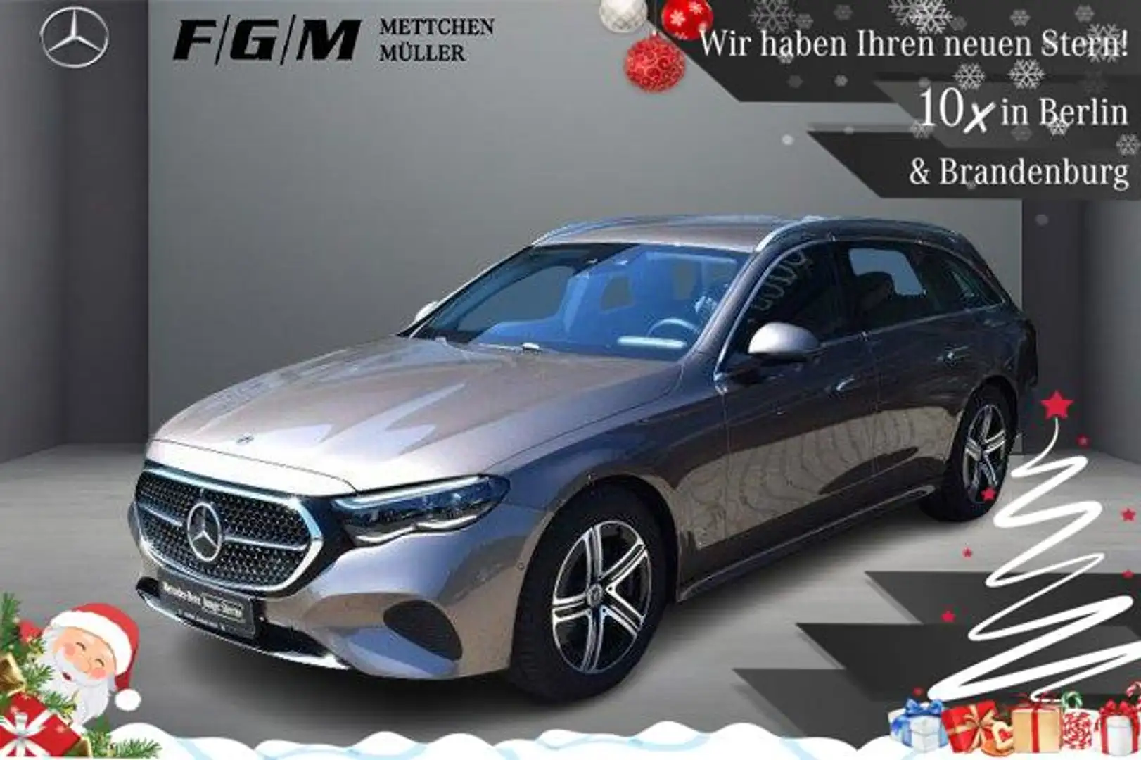 Mercedes-Benz E 220 Td 4M Avantgarde DigiLight|KeyGo|Standhz Marrón - 1