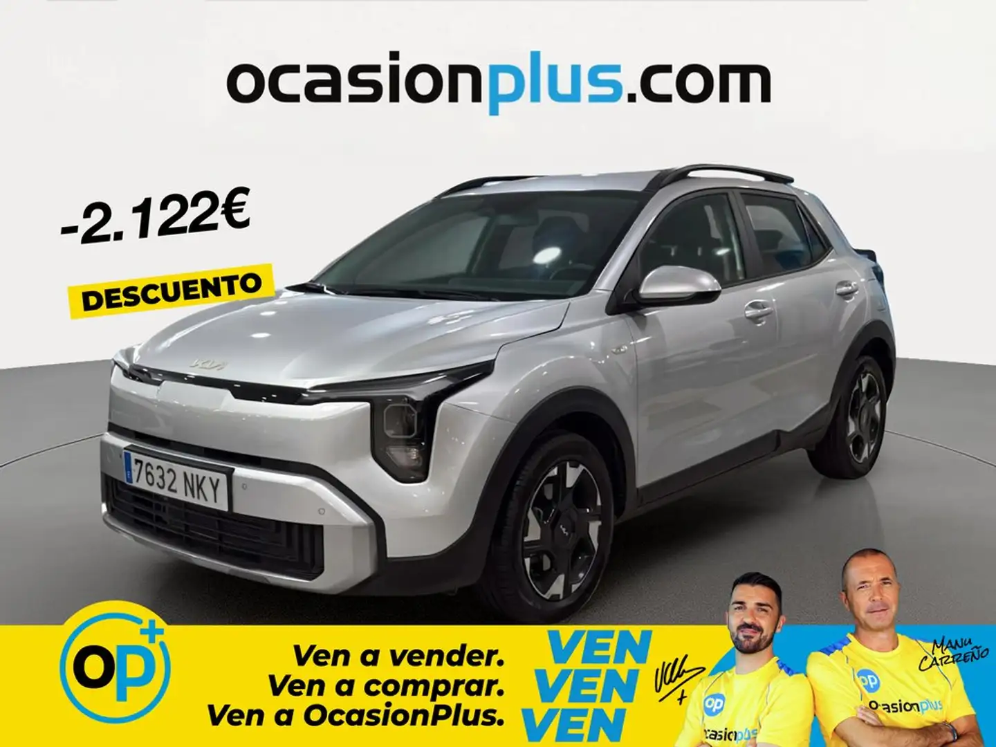 Kia Stonic 1.0 T-GDi MHEV Concept 100 Gris - 1