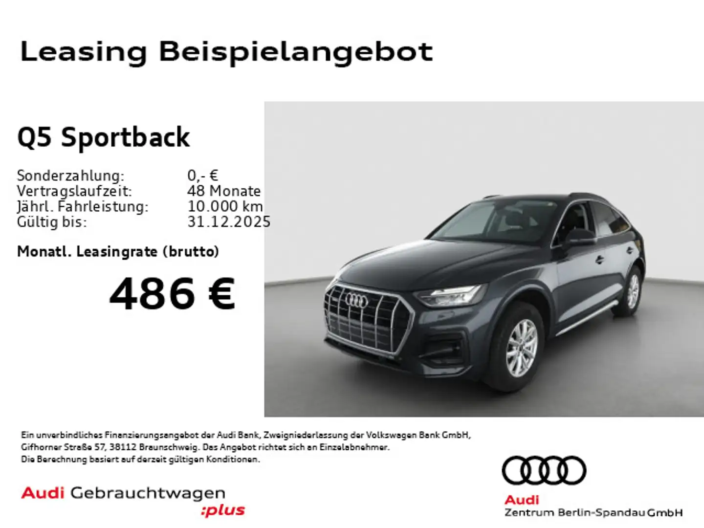 Audi Q5 50 TFSI e qu. Adv. S tronic *NAV+* Grau - 1