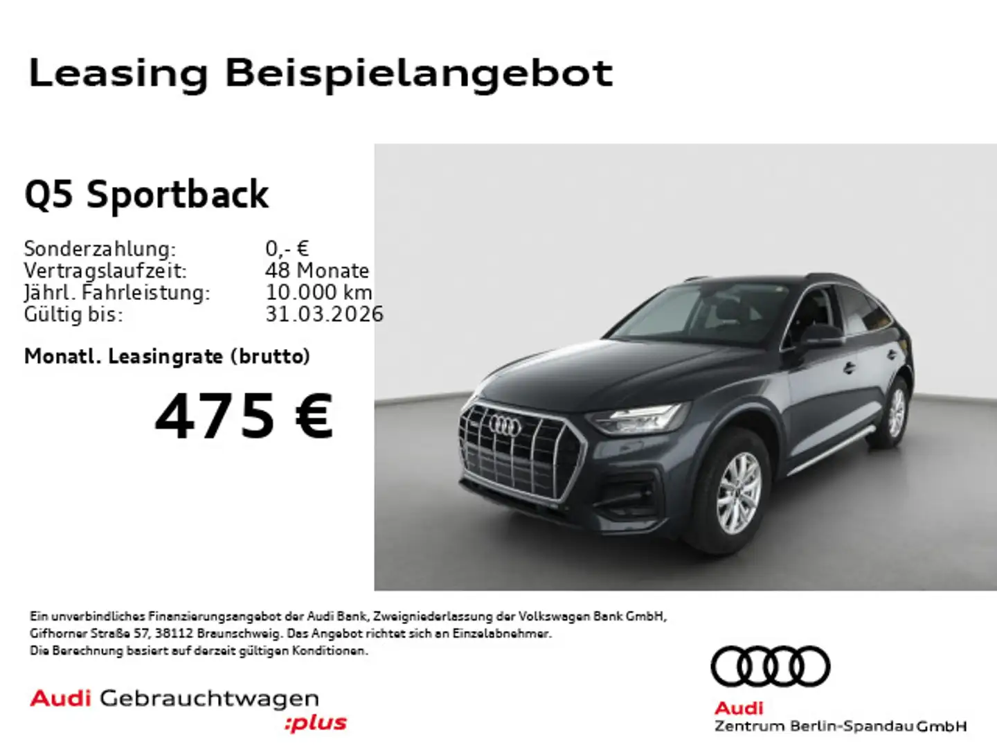 Audi Q5 50 TFSI e qu. Adv. S tronic *NAV+* Grau - 1