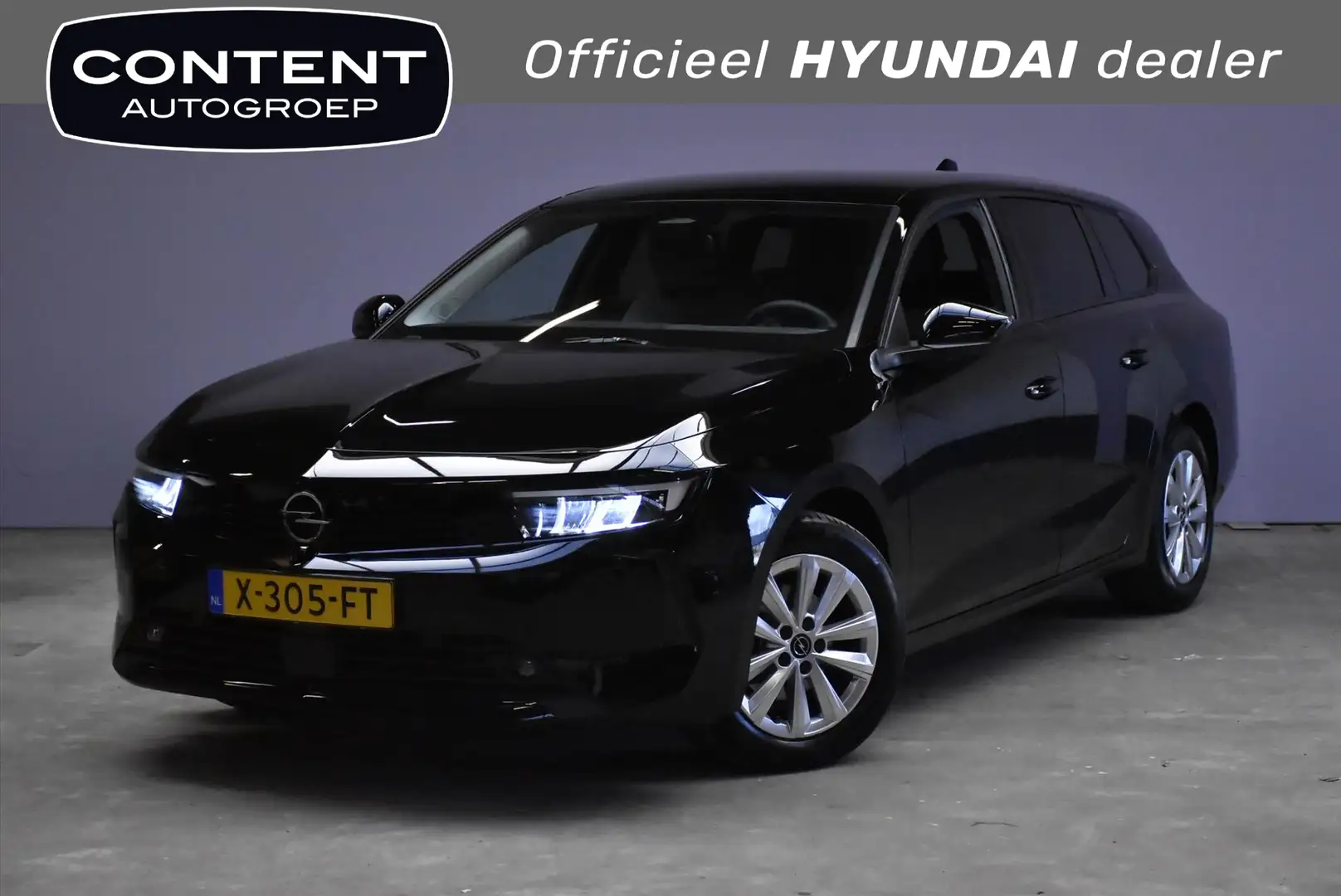 Opel Astra Sports Tourer 1.2 Turbo Level 2 I 130 pk I Clima I Schwarz - 1