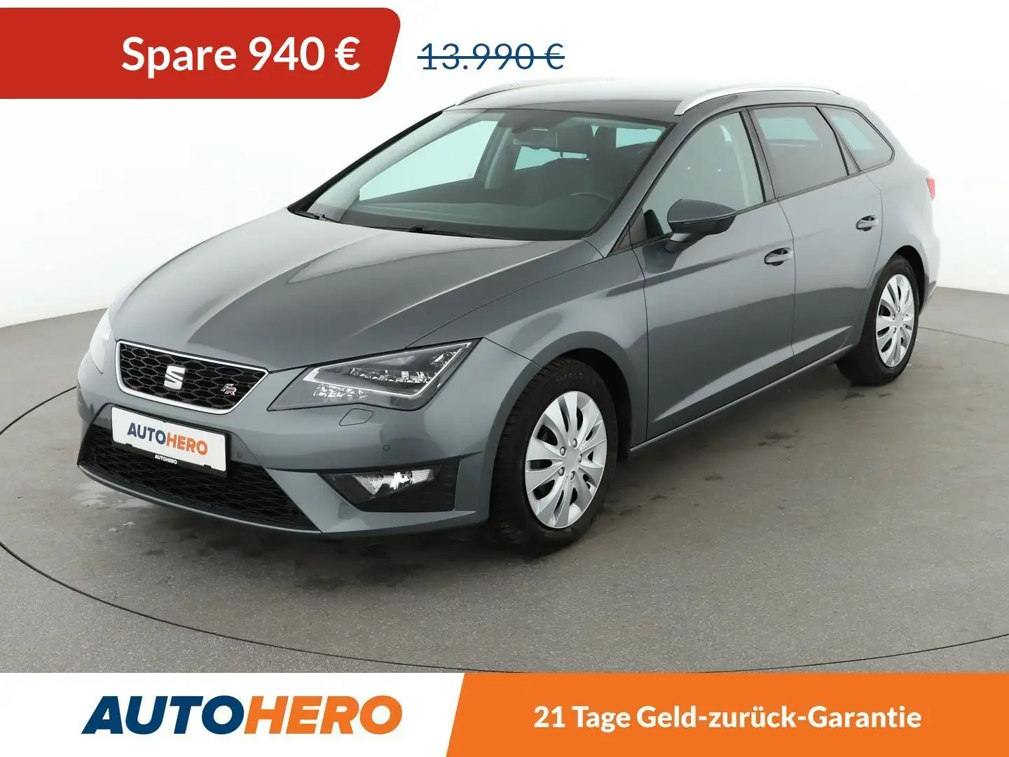 SEAT Leon 1.4 TSI ACT FR*LED*PDC*SHZ*TEMPO*KLIMA*GARANTIE* Grau - 1
