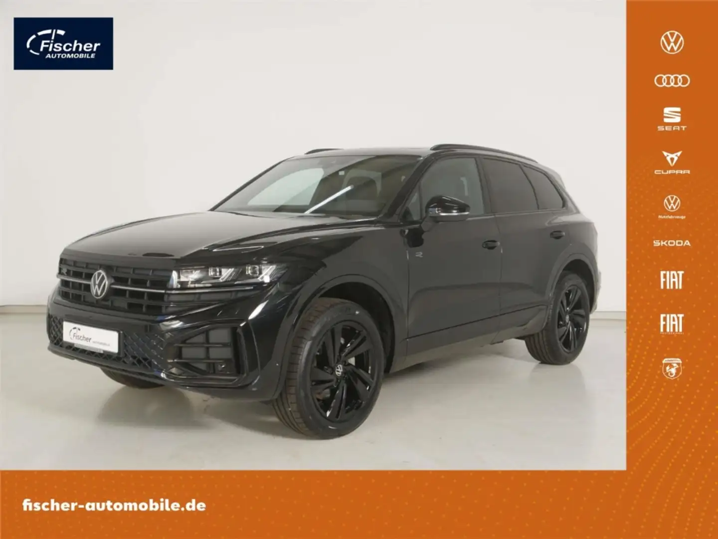 Volkswagen Touareg 3.0 TDI V6 4Motion R-Line Black Style Zwart - 1