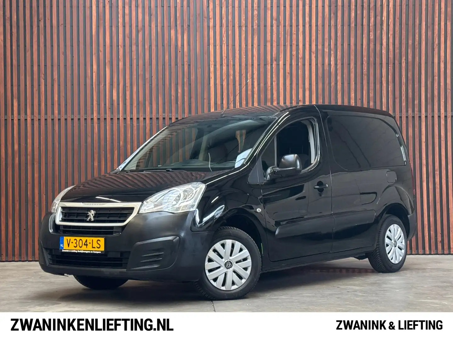 Peugeot Partner 120 1.6 BlueHDi 100 L1 Premium S&S AUT-CRUISE-PDC- Zwart - 1