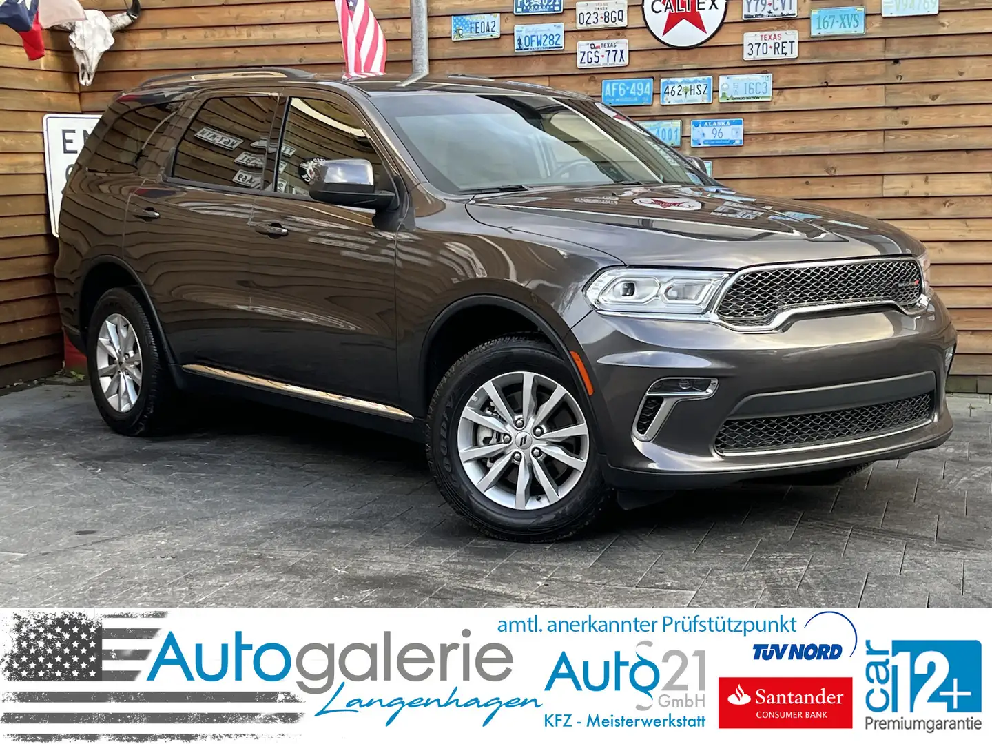 Dodge Durango 3,6 l SXT Plus 4x4 CarPlay 7 S. LPG Grau - 1