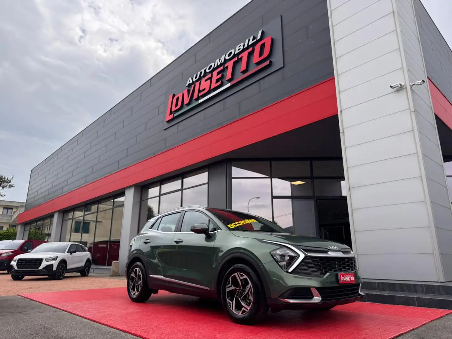 Kia Sportage 1.6 CRDi MHEV DCT Style Groen - 1