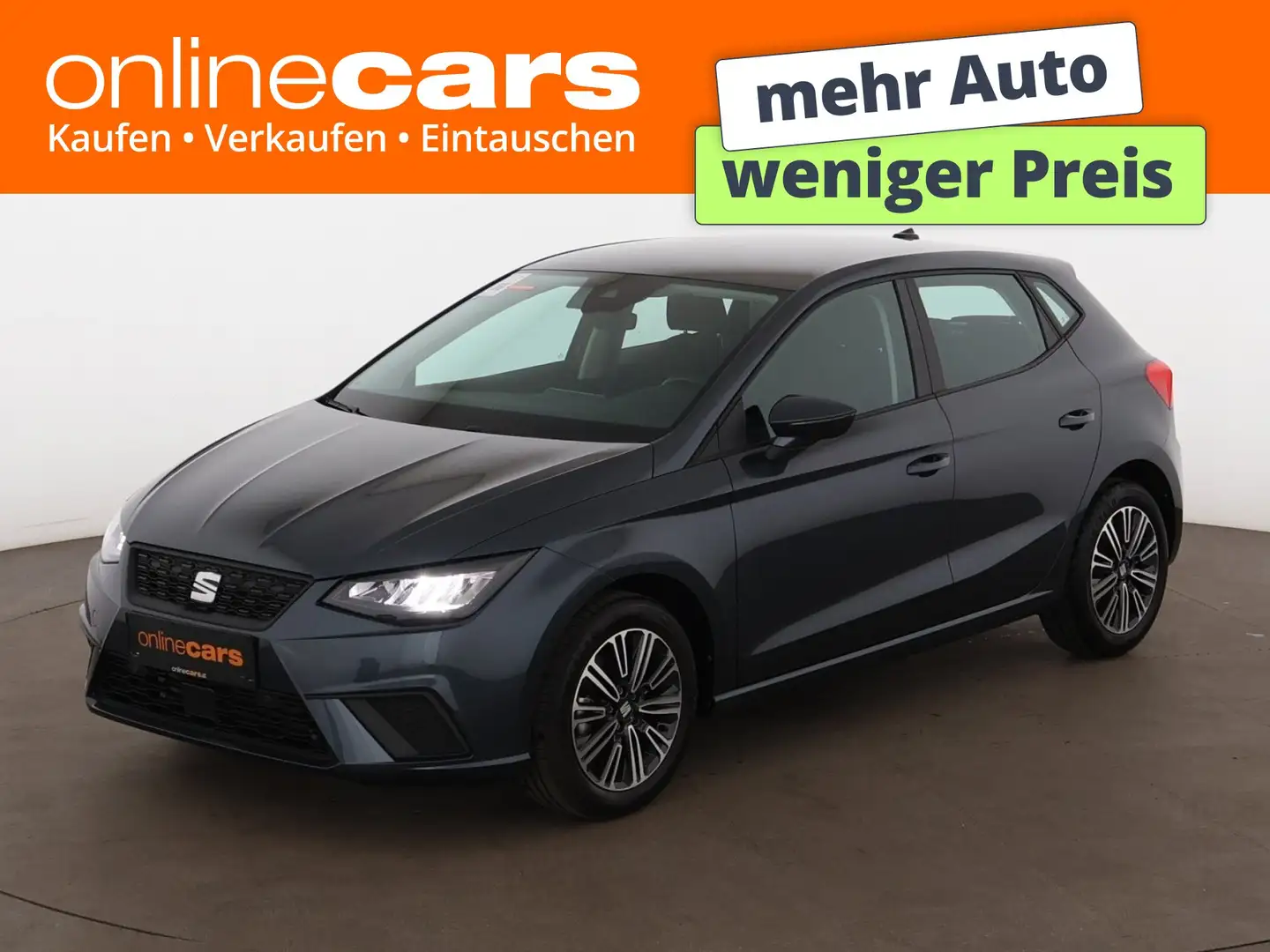 SEAT Ibiza 1.0 TSI Style LED R-CAM SITZHZG TEMP ASSIST Grau - 1