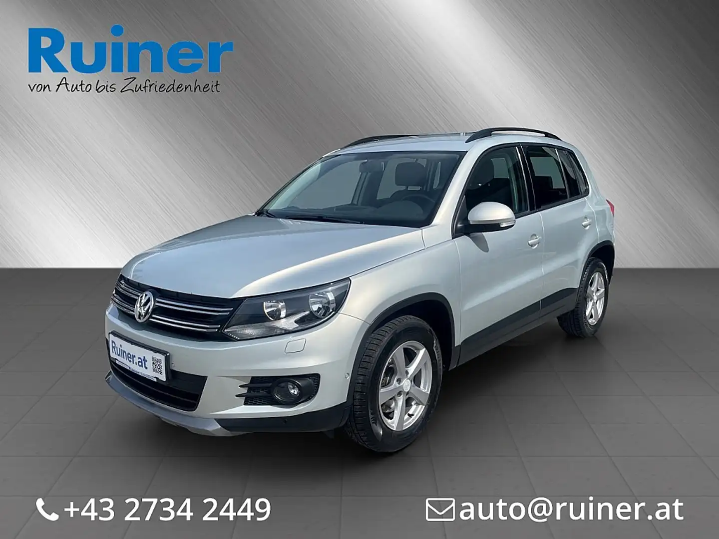 Volkswagen Tiguan 2,0 TDI Country BMT DPF Zilver - 1