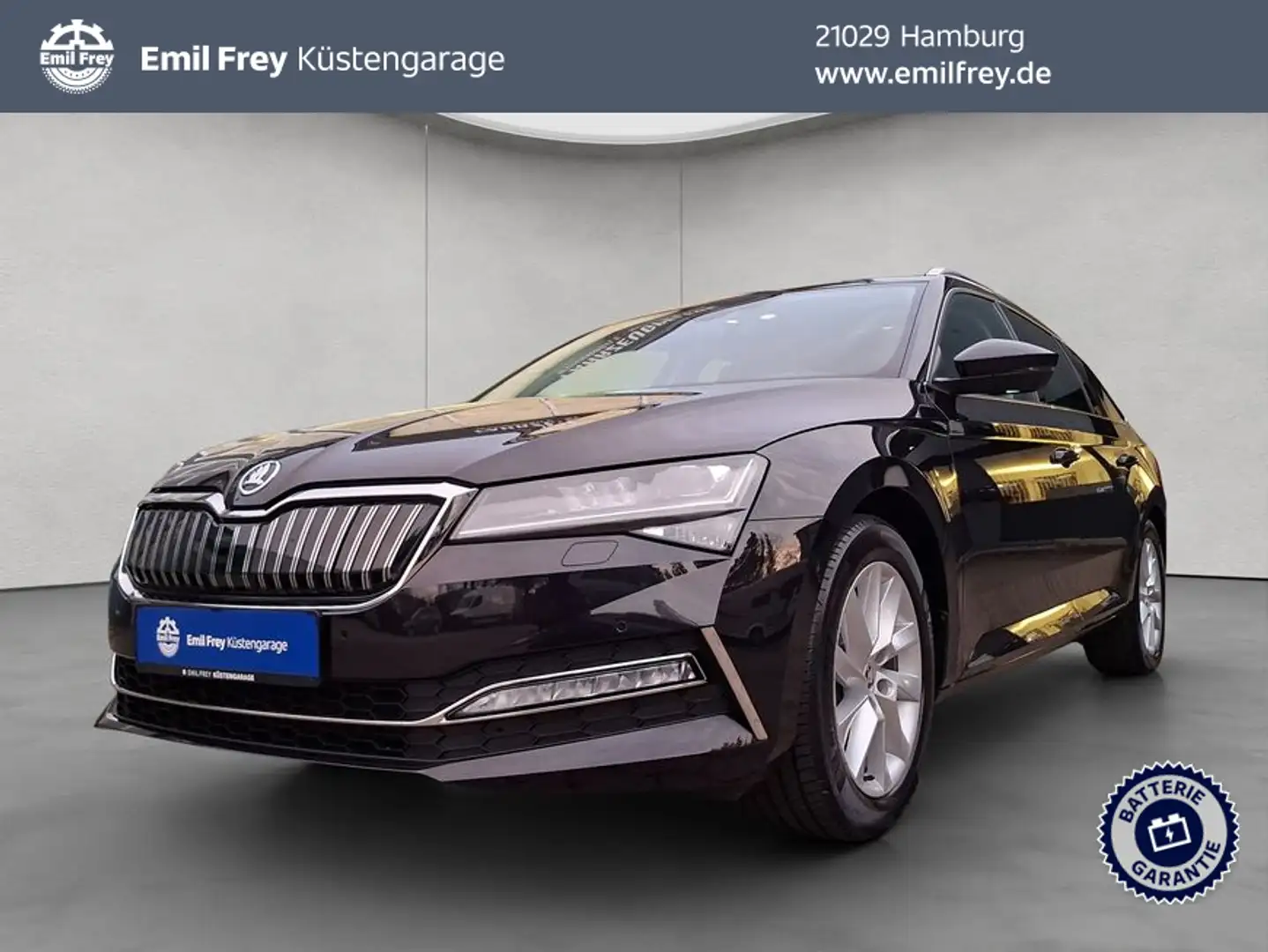 Skoda Superb Combi 1.4 TSI iV DSG Style Navi Matrix PDC Schwarz - 1