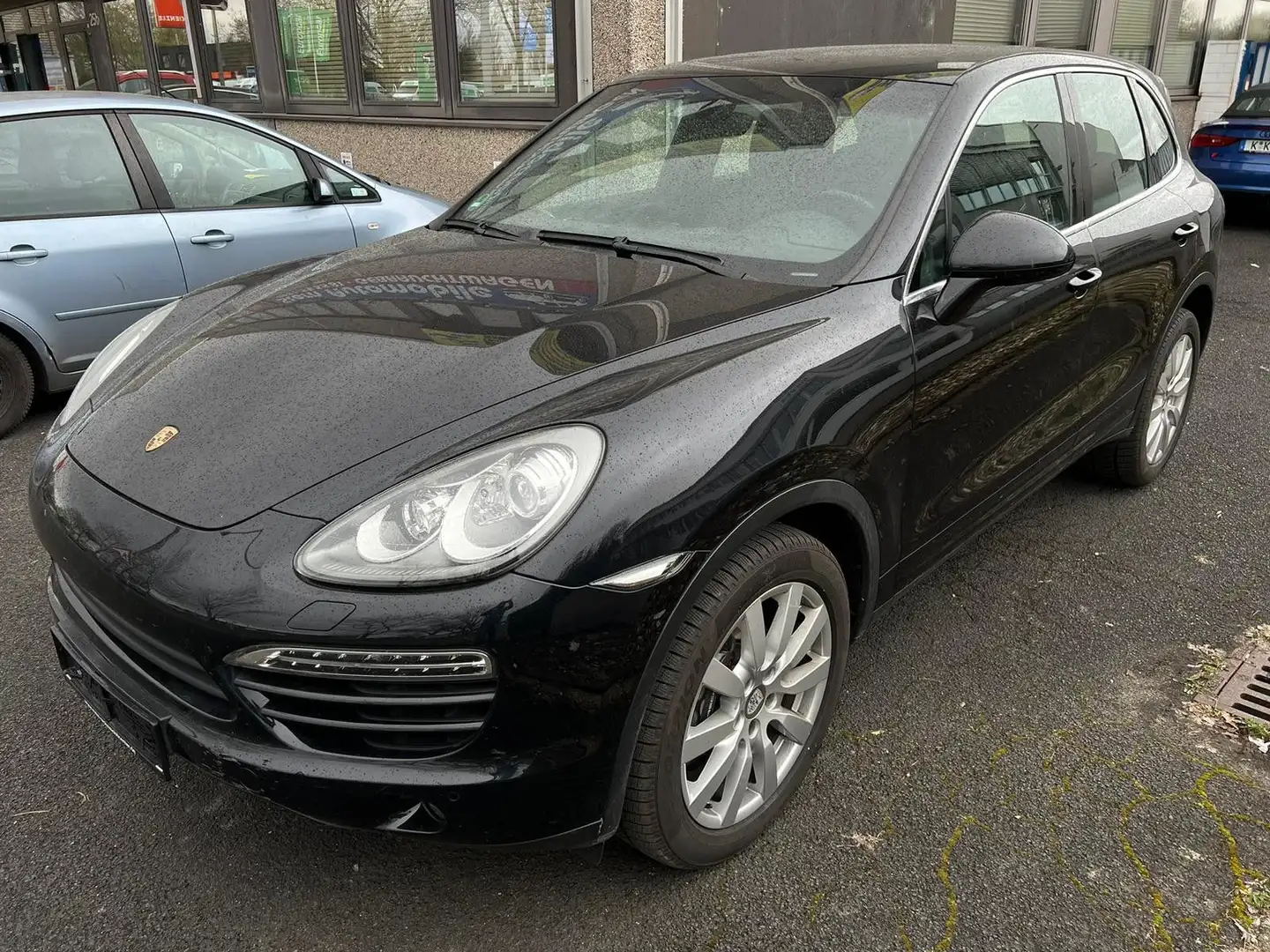 Porsche Cayenne *1.Hand*PDLS*PCM*PANO*AHK*14WEGE*LEDER Schwarz - 1