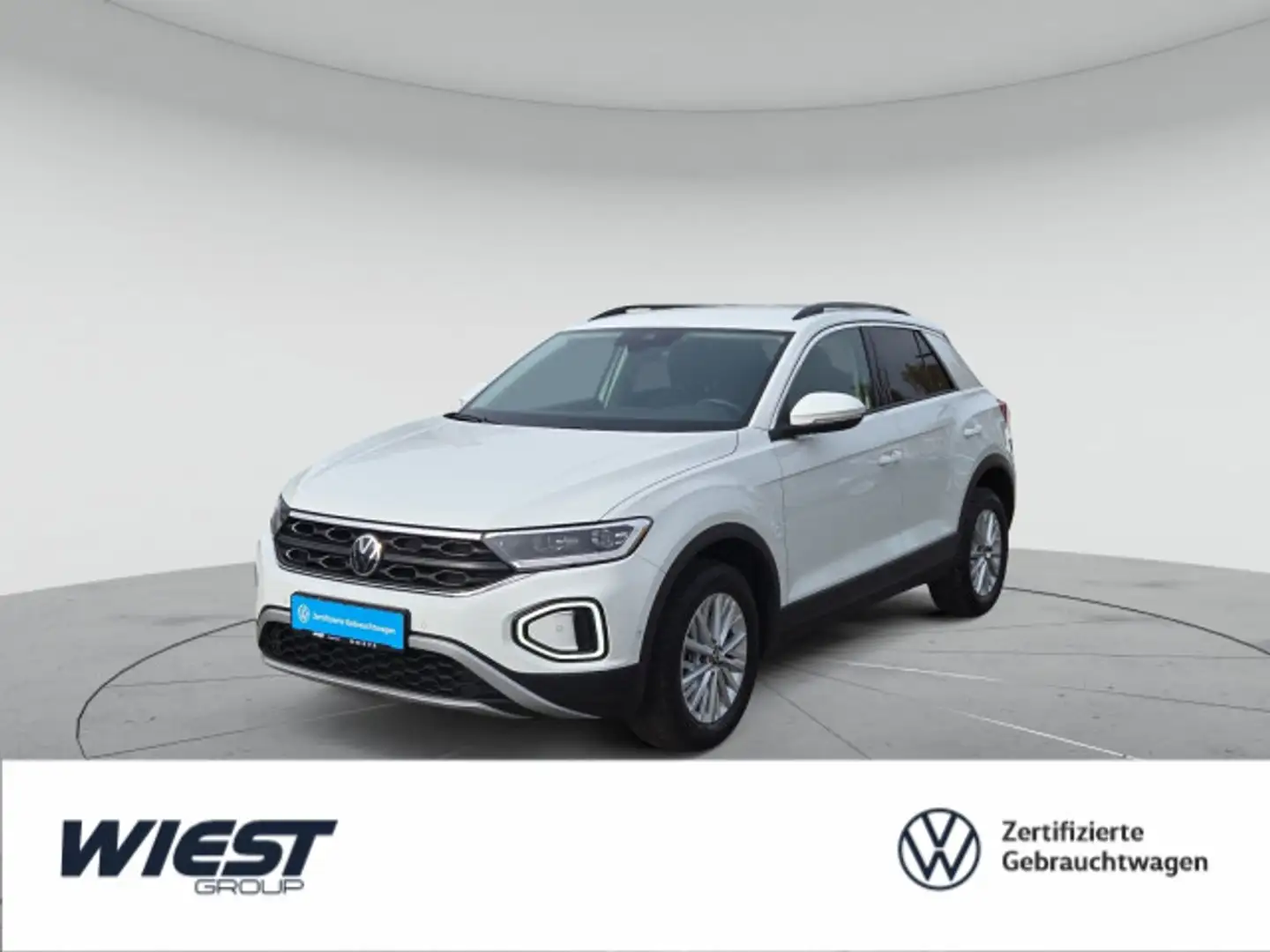 Volkswagen T-Roc Life 1.0 TSI, LED/PARK ASSIST/FRONT ASSIST Weiß - 1