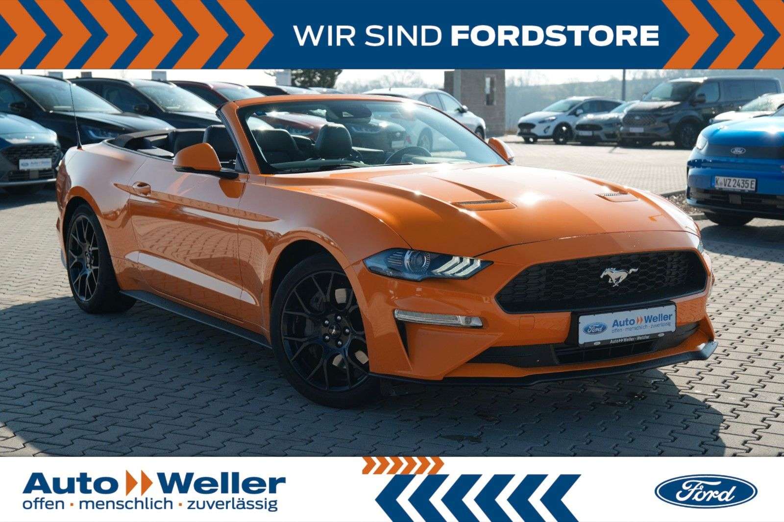 Second hand Ford Mustang 