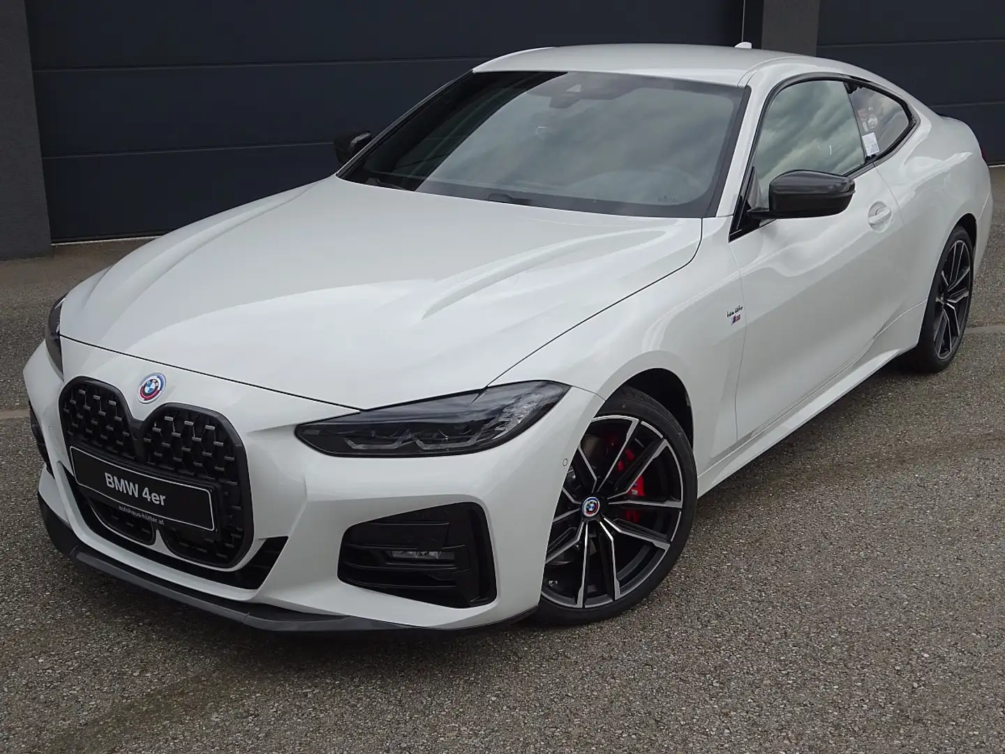BMW 420 d xDr. M SPORT PRO, CARBON, ACC, Hifi, Keyless Weiß - 1