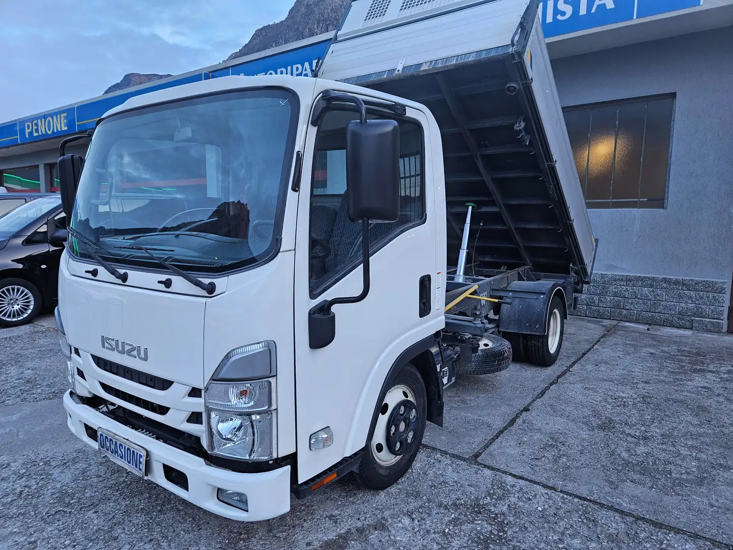 Isuzu NKR M21 CASSONE RIBALTABILE Blanc - 2