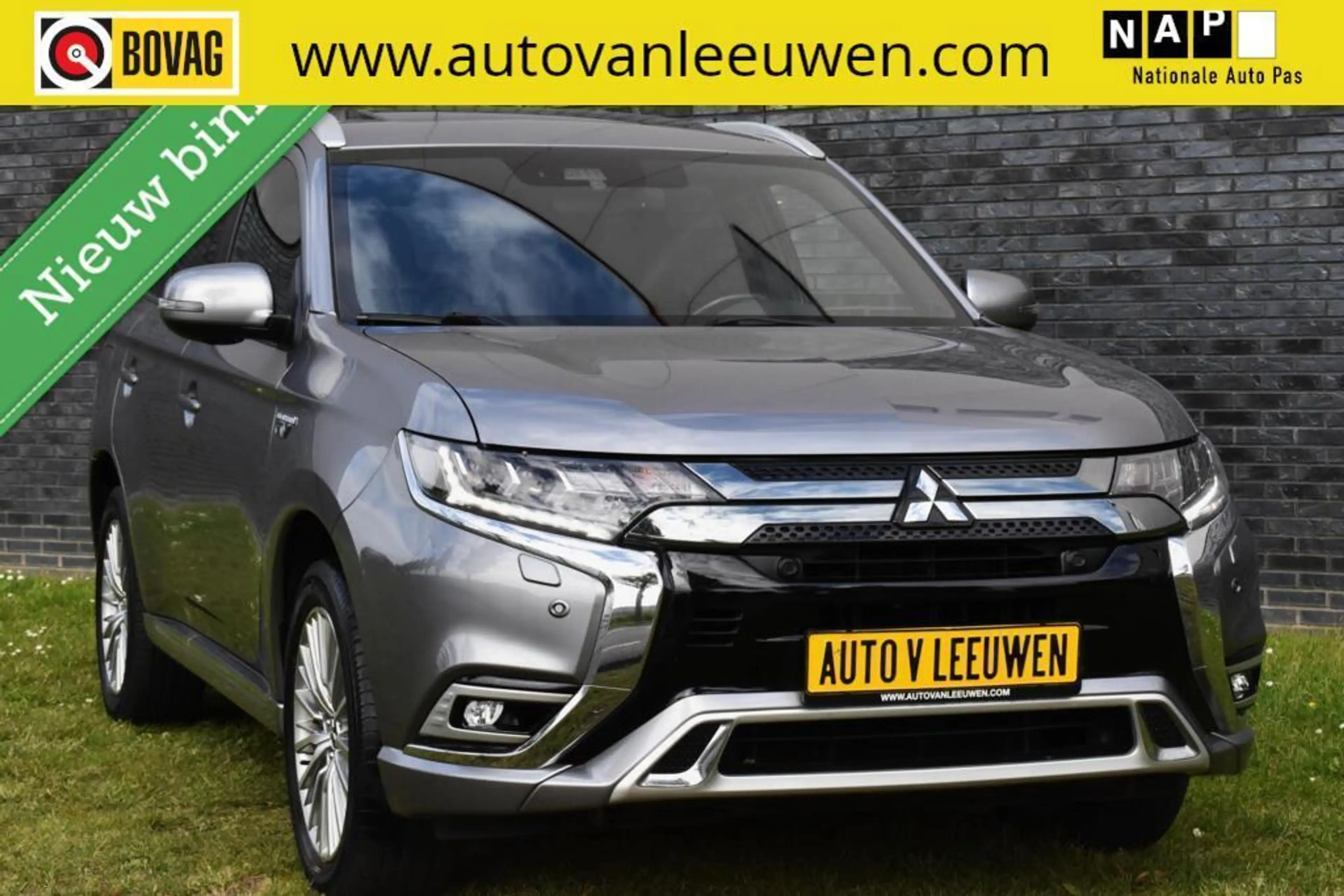 Mitsubishi Outlander 2.4 PHEV Diamand Edition LEDER VOL! 360º/PANORAMAD