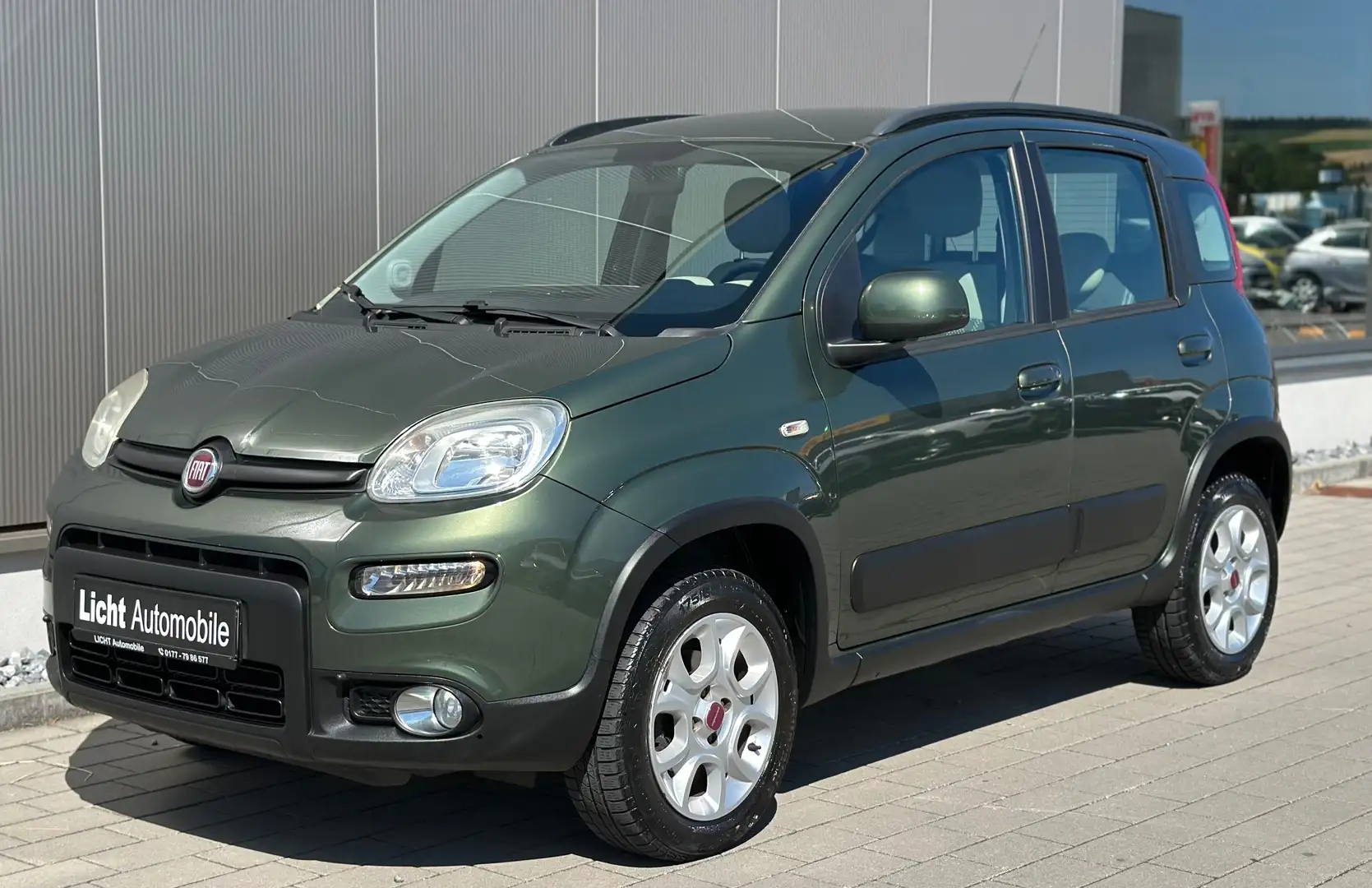 Fiat Panda Trekking/1.Hand/Scheckheftgepflegt/Klima/Teilleder Vert - 1