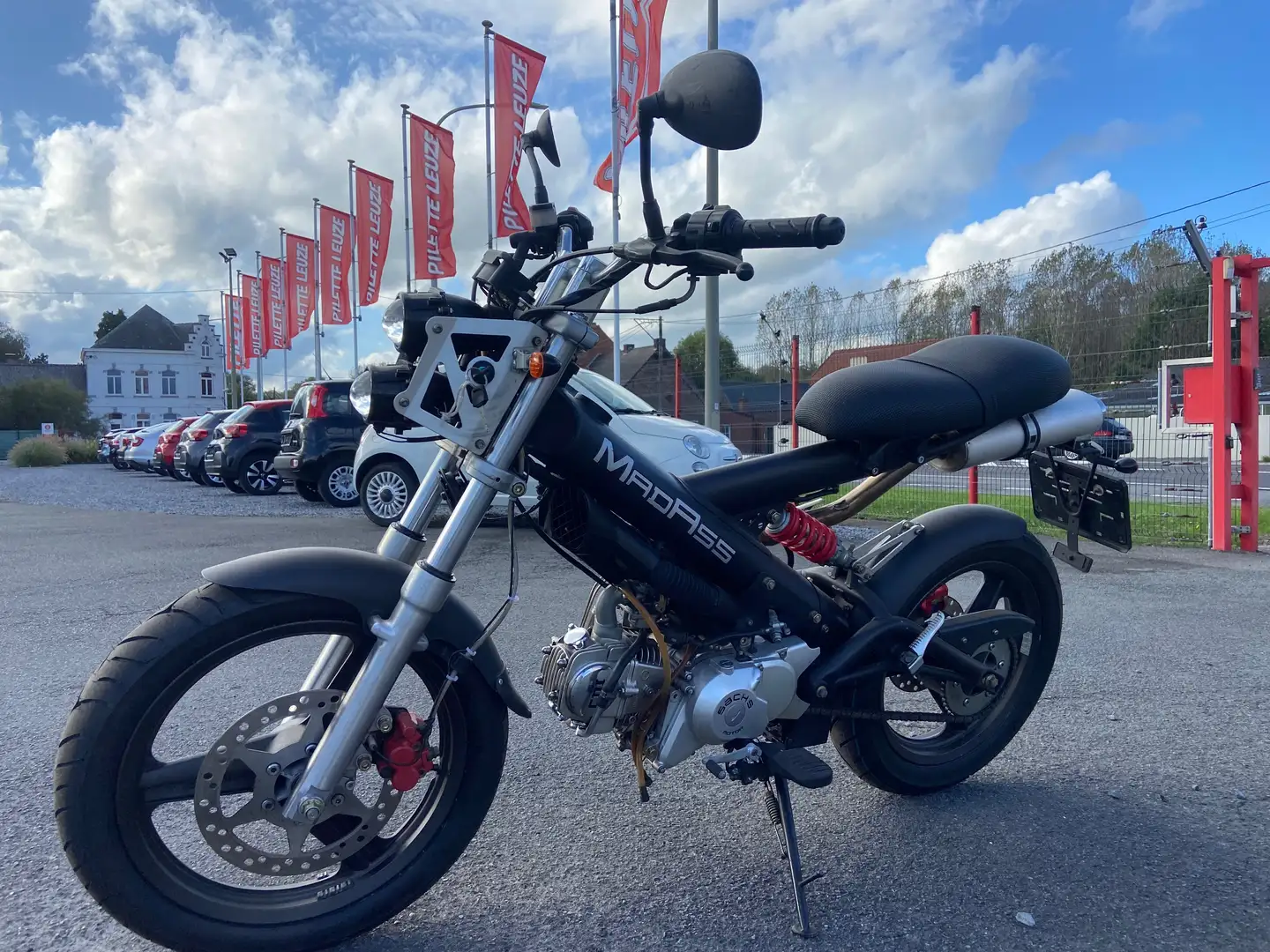 Sachs/SFM MadAss 125 Entièrement révisée ! Černá - 2