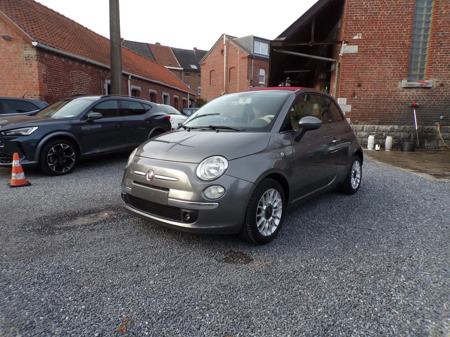 Fiat 500C 500C 0.9 T TwinAir Dolcevita **SUPERBE** Gris - 1