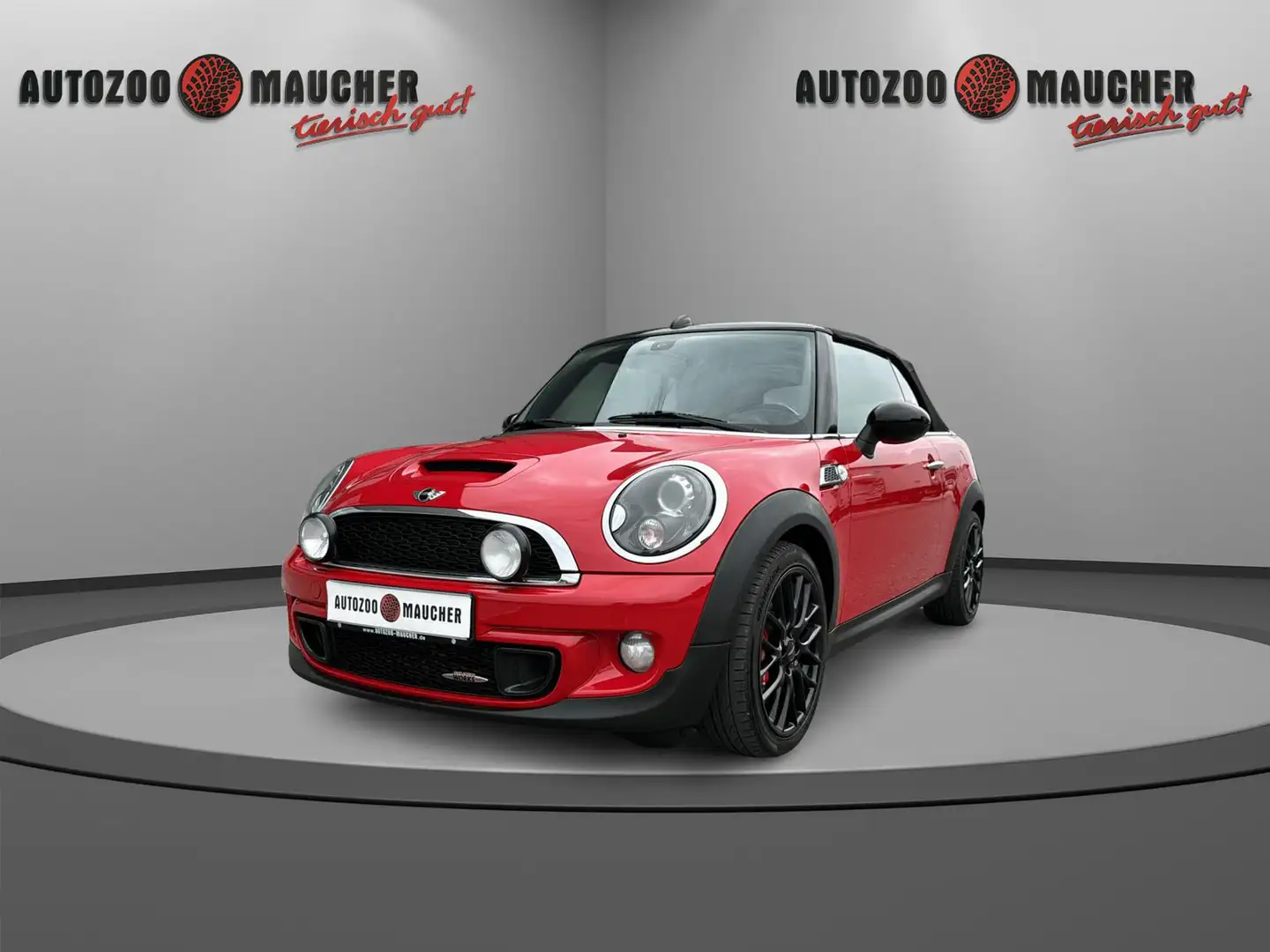 MINI John Cooper Works Cabrio 1.6 SHZ/PDC/KLIMA Rouge - 2