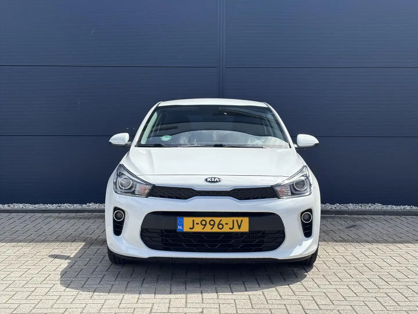 Kia Rio 1.0 T-GDI EcoDynamics 100pk DynamicLine | Navigati Blanc - 2