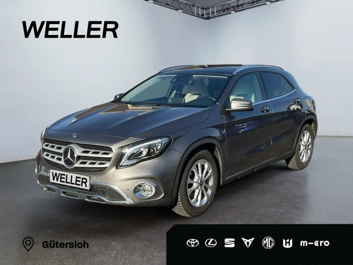 Mercedes-Benz GLA 220 4M 7G Urban *AHK*LED*Pano*Standhz* Grijs - 1