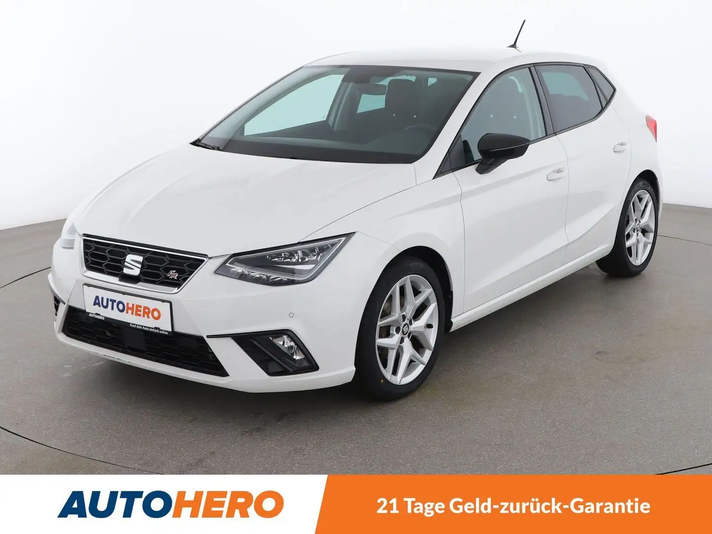 SEAT Ibiza 1.0 TSI FR *LED*ACC*LED*CAM*SZH*NAVI* Weiß - 1