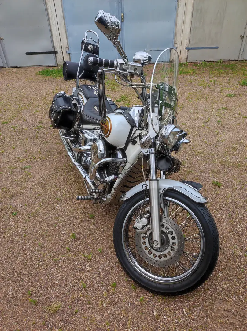 Yamaha XVS 650 Blanco - 1