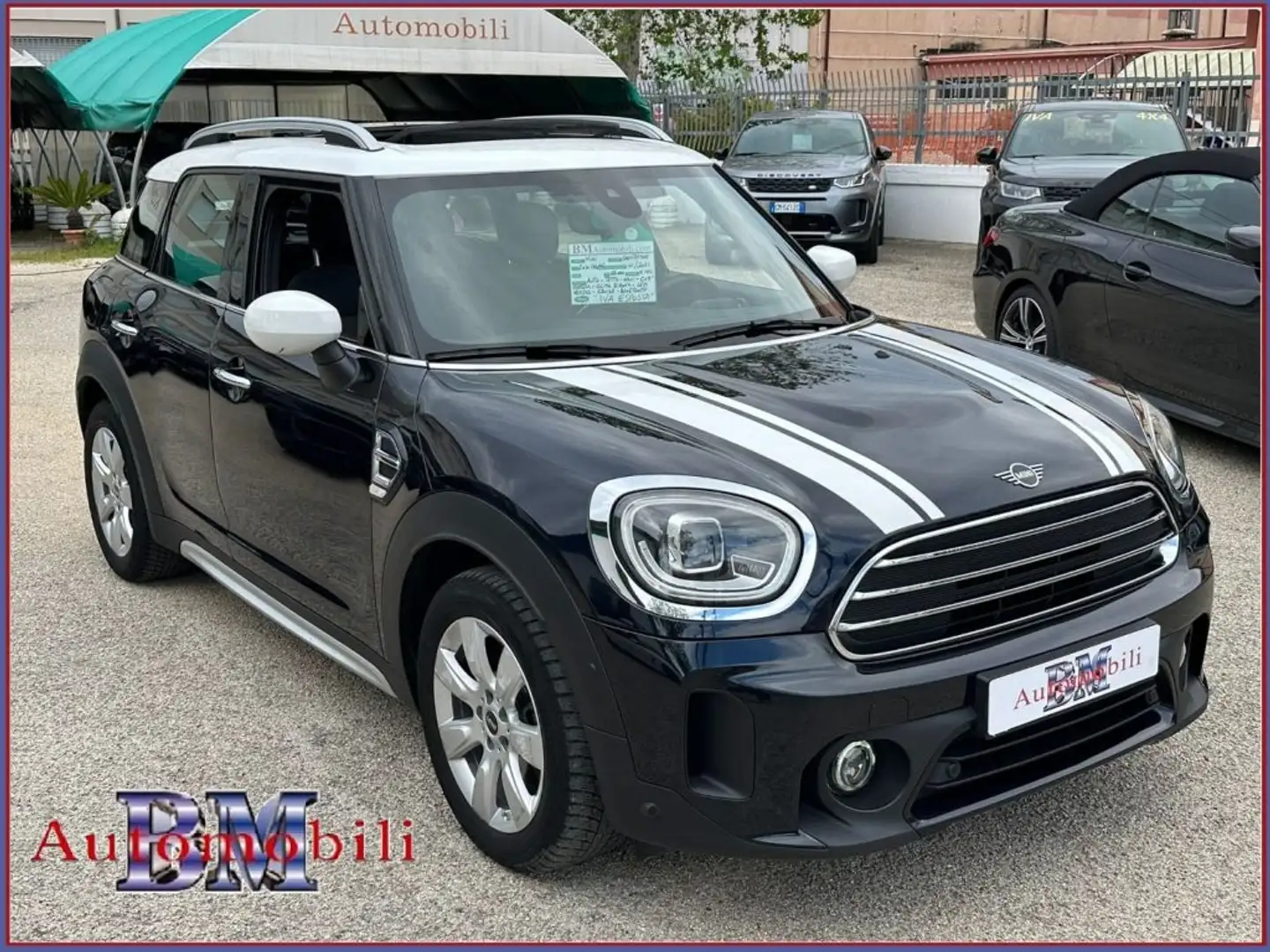 MINI Cooper D Countryman 2.0 BOOST IVA AUTO TETTO KAMERA NAVI C17" Bleu - 1