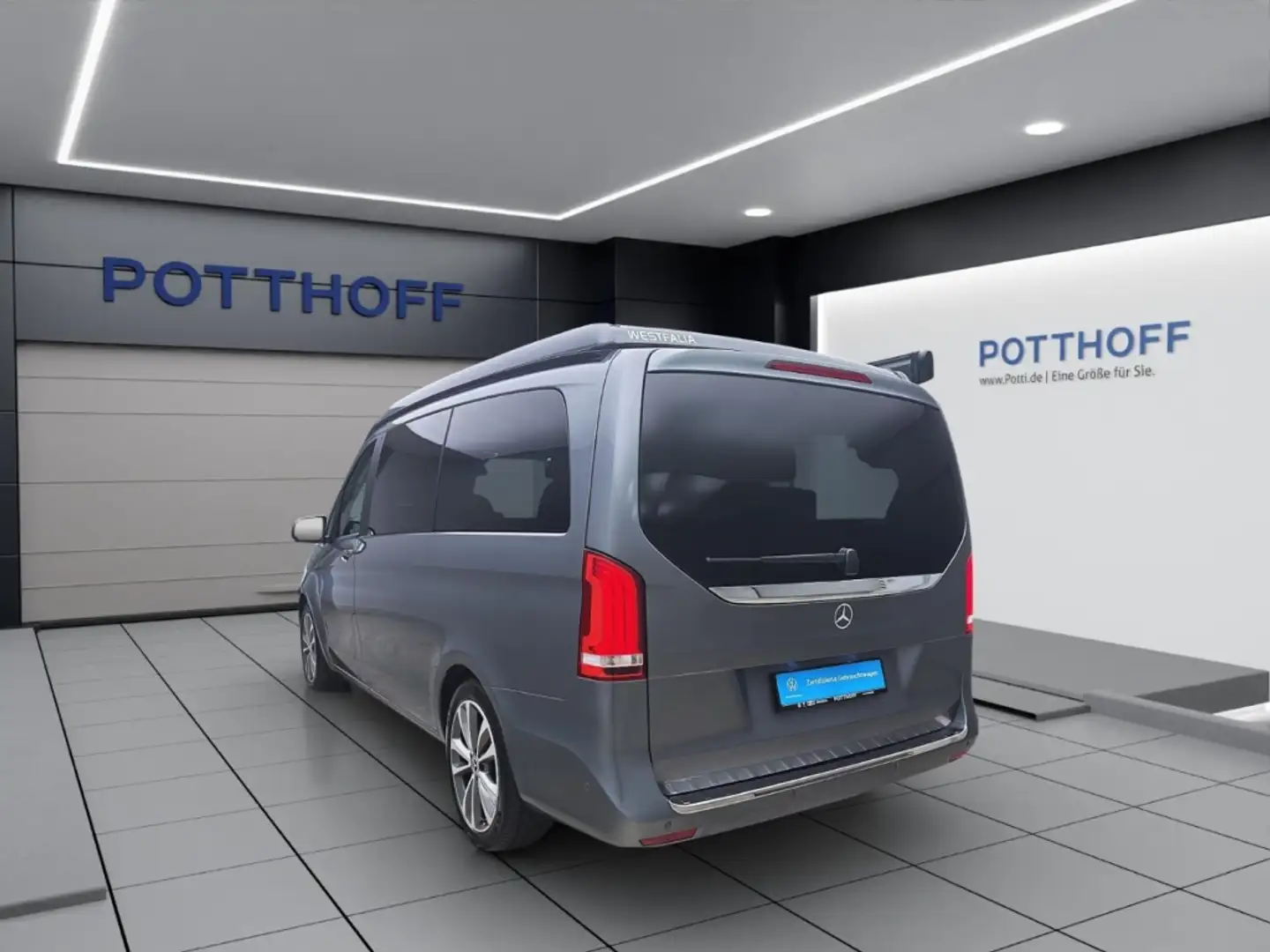 Mercedes-Benz Vito 250d 2.0 CDI MARCO POLO HORIZON AHK KAMERA NAVI SI Grau - 2