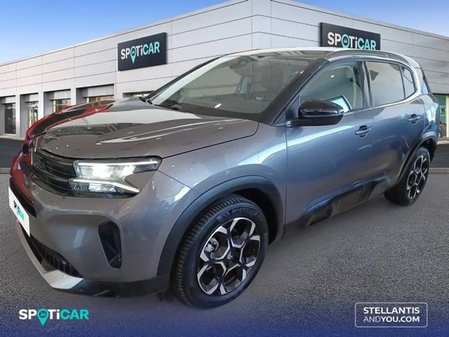 Citroen C5 Aircross Hybrid Plus e-DCS6 136 Gris - 1